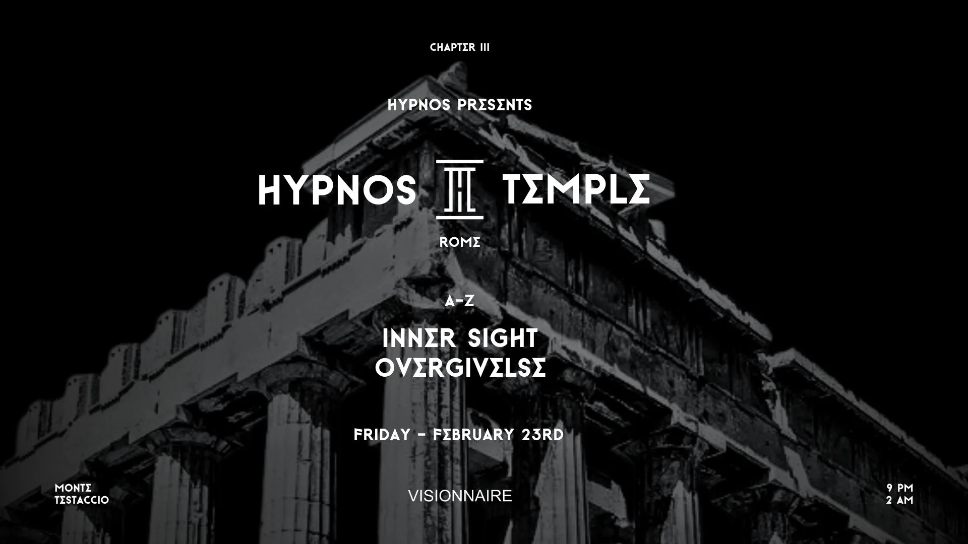 Hypnos Temple - Chapter III