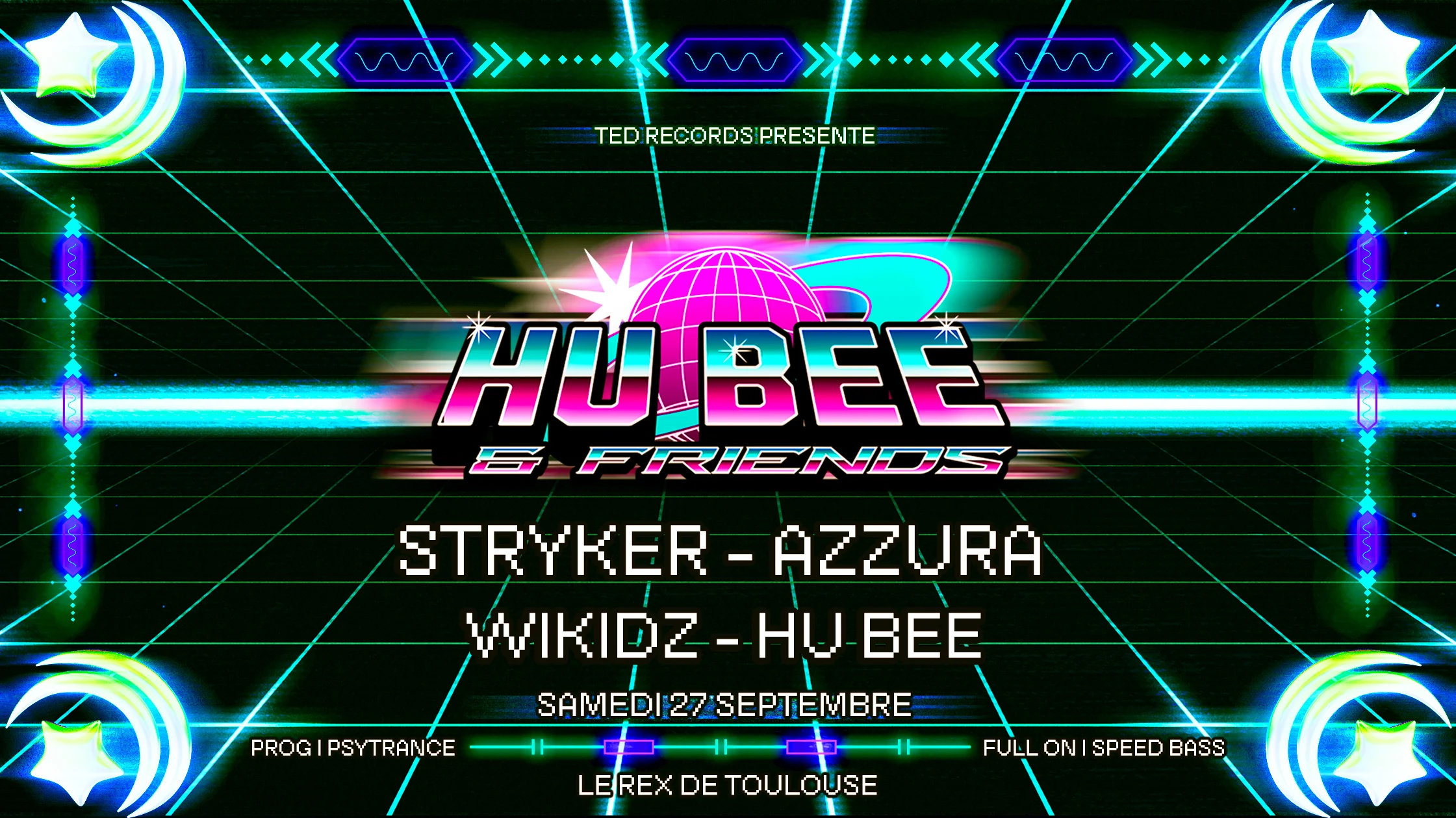 Hu Bee & Friends W. Stryker - Azzura - Wikidz - Hu Bee