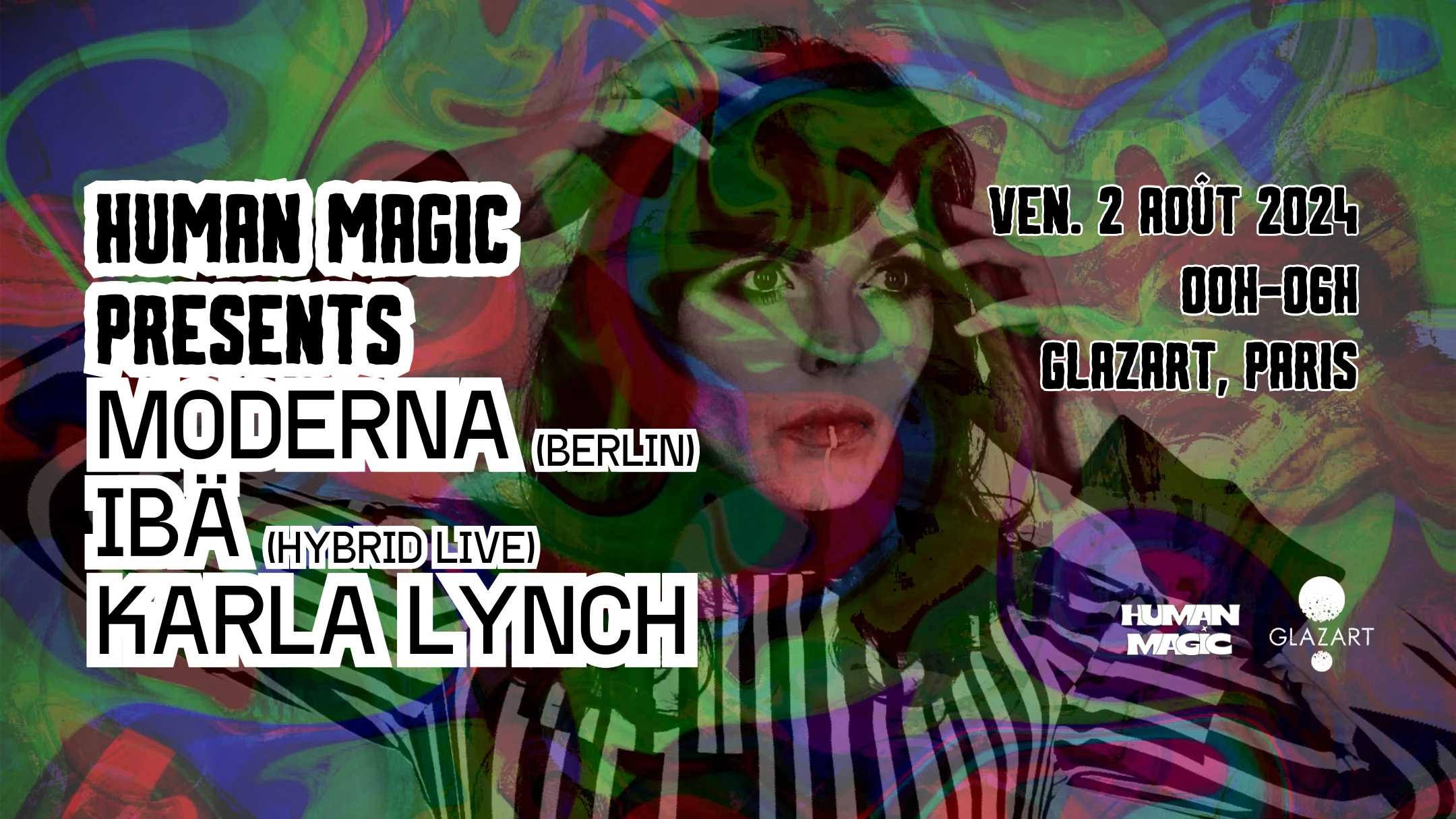 Human Magic X Glazart : Moderna, Karla Lynch, Iba Boo