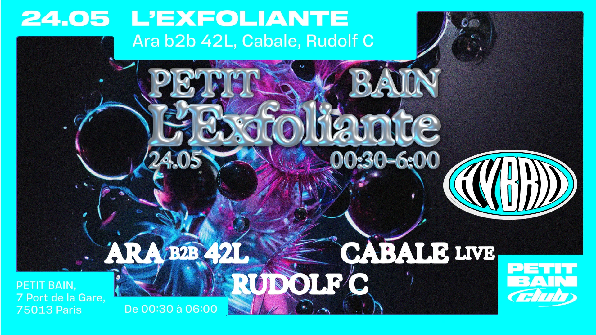 L'exfoliante : Ara + 42l + Cabale + Rudolf C