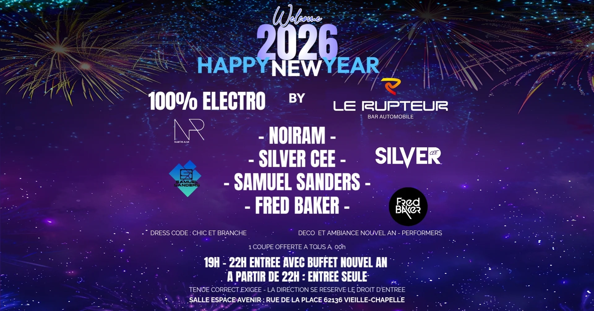 Happy New Year 100% Electro By Le Rupteur