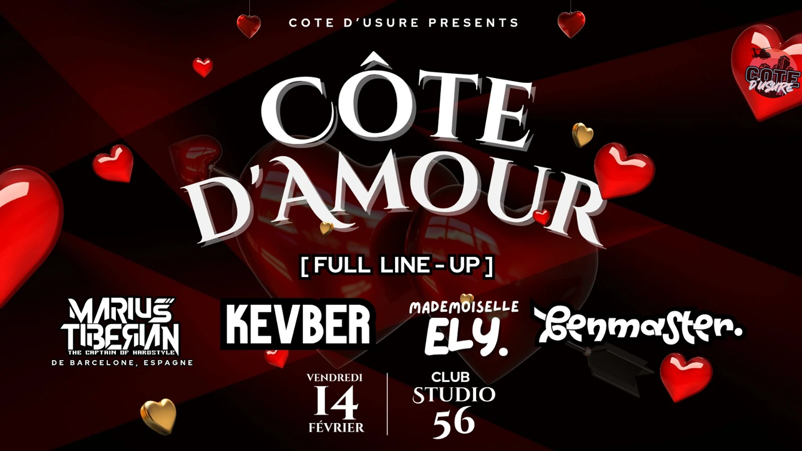 Côte D'amour - Kevber, Benmaster, Mlle Ely & Marius Tiberian