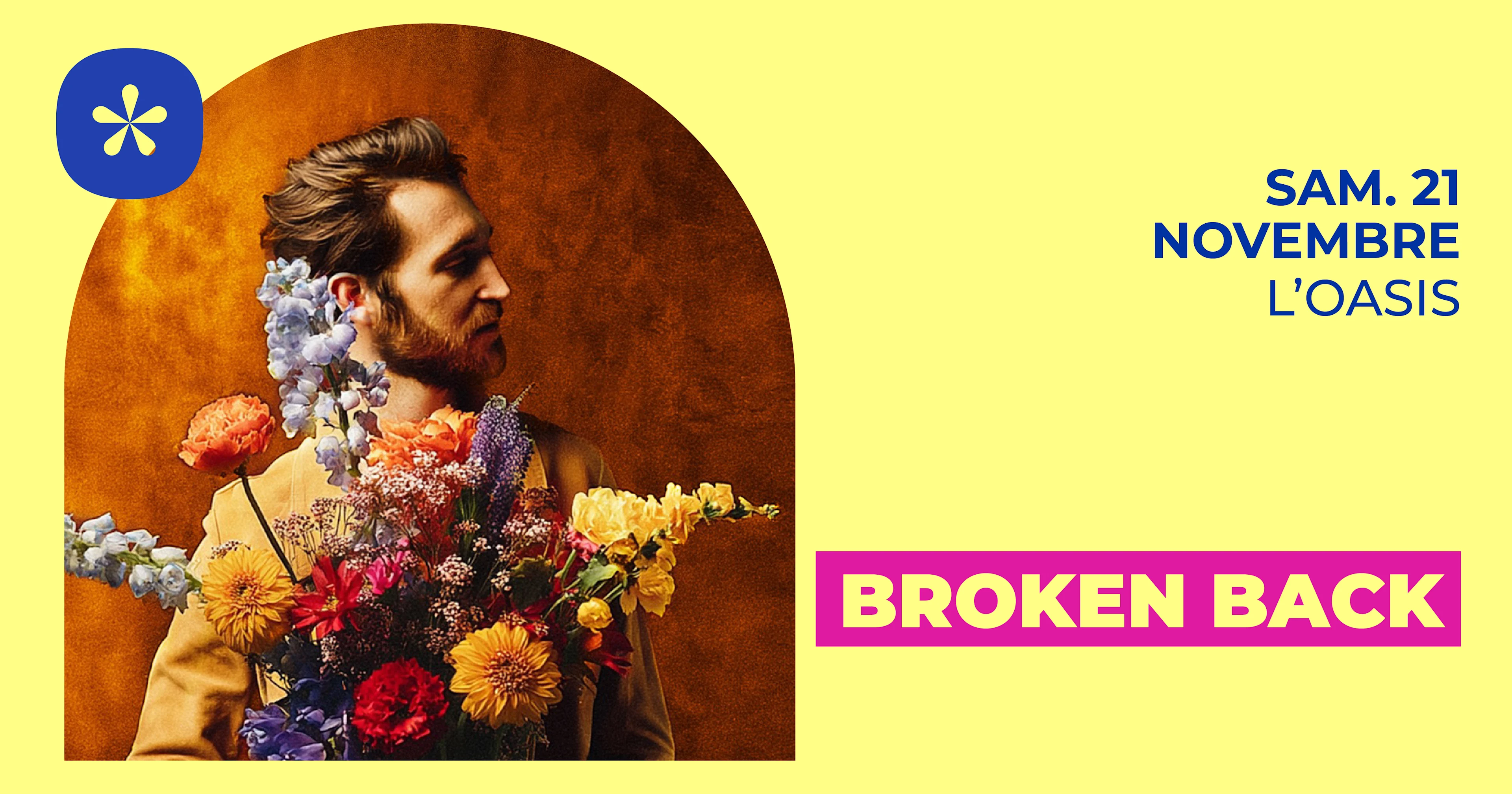 Broken Back + The Oak Teller | L'oasis • Le Mans