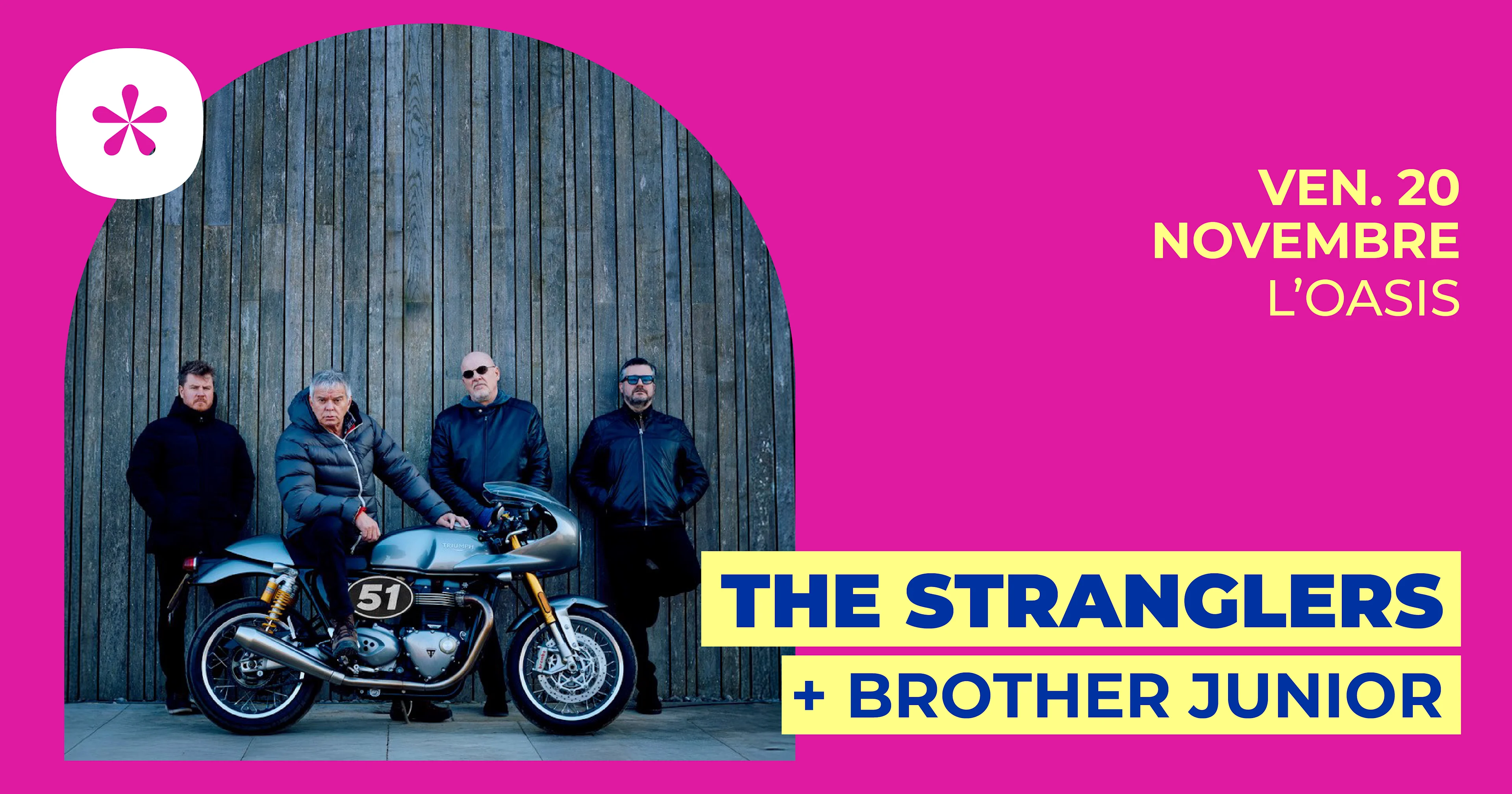 The Stranglers + Brother Junior | L'oasis • Le Mans