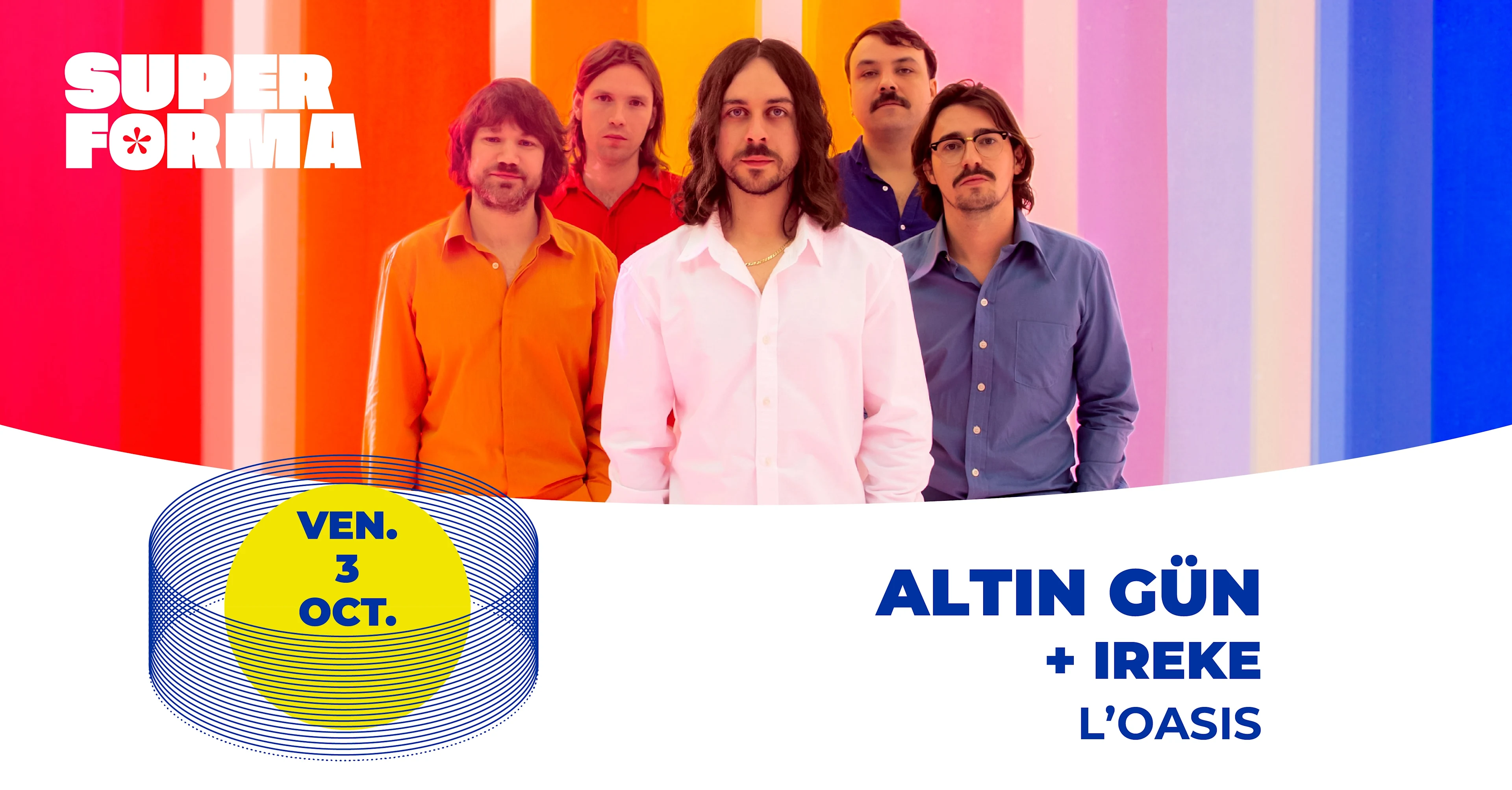 Altin Gün + Ireke | L'oasis • Le Mans