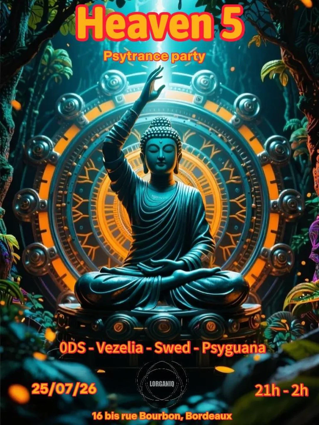 Heaven #5 W/ Ods – Vezelia - Swed - Psyguana