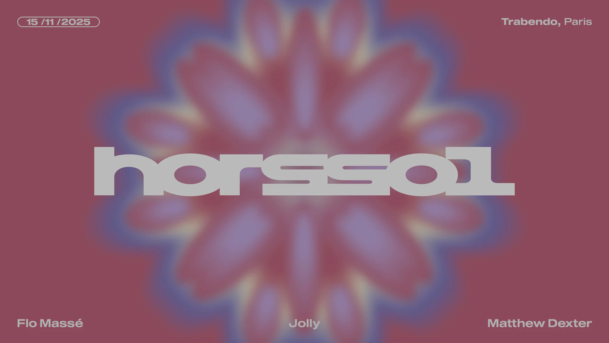 Hors-Sol — Flo Massé + Jolly + Matthew Dexter