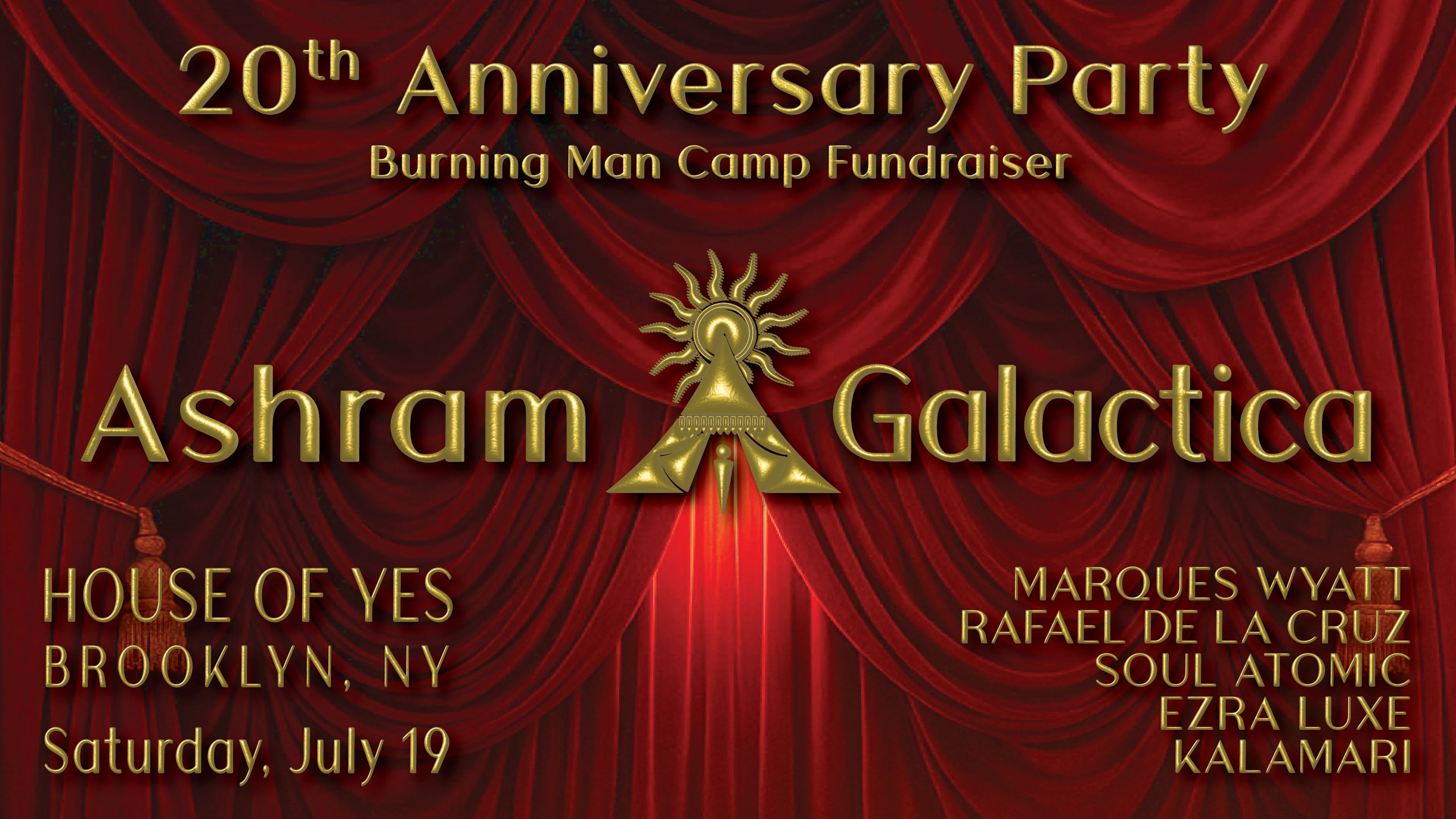 Ashram Galactica: Marques Wyatt • Soul Atomic • Ezra Luxe ++