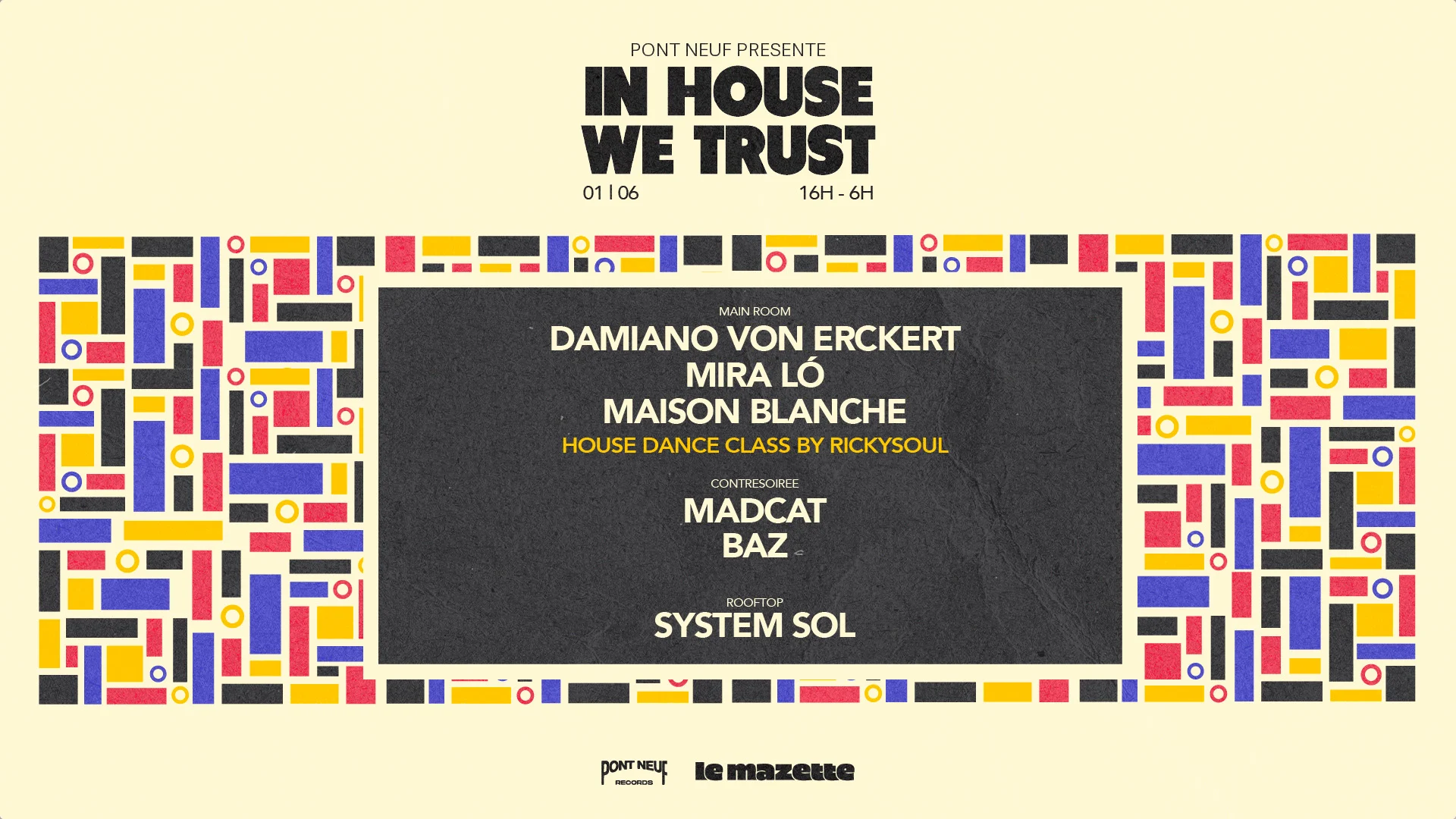 Pont Neuf Records : In House We Trust