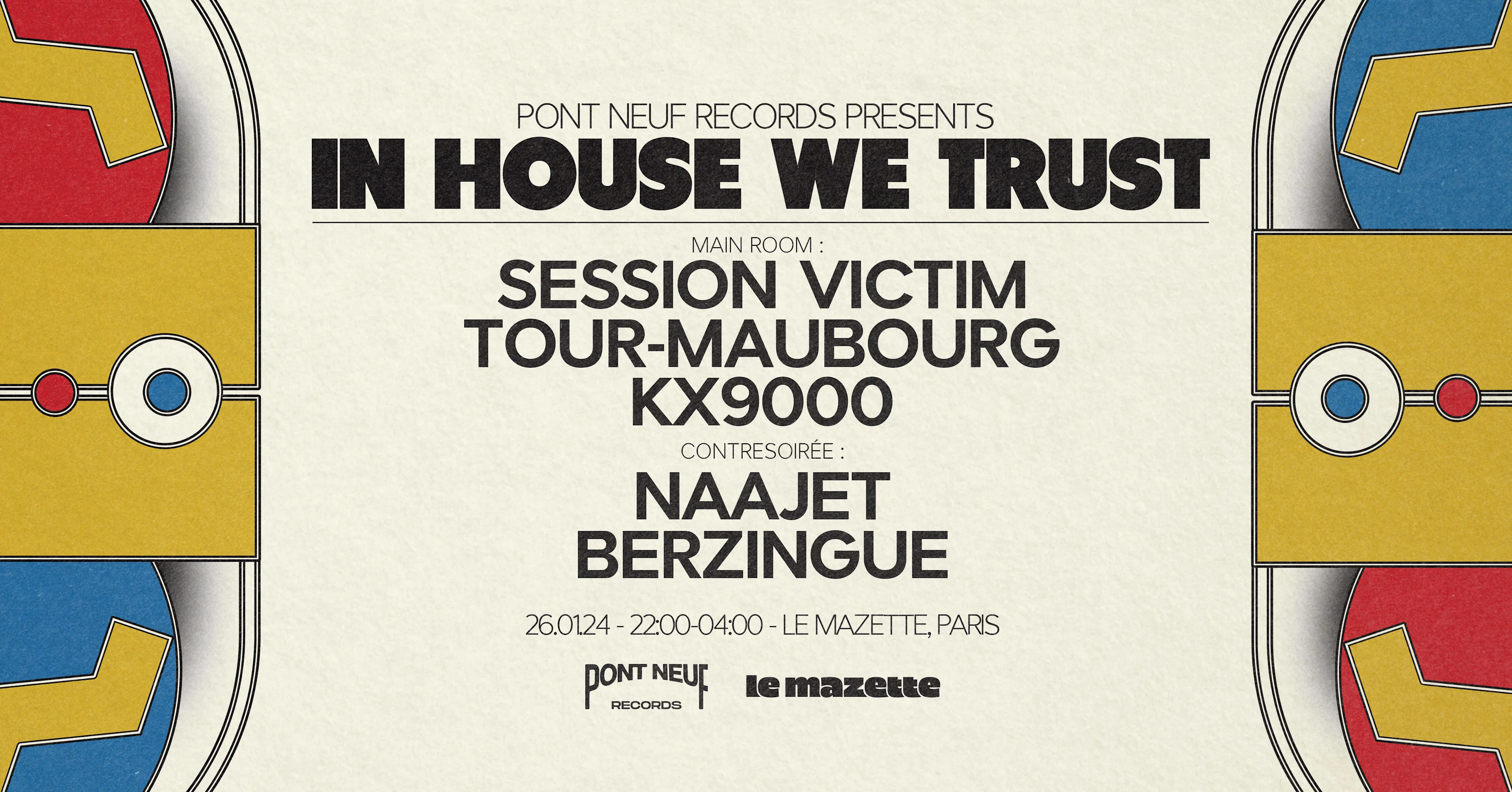 Pont Neuf • In House We Trust — Session Victim & More