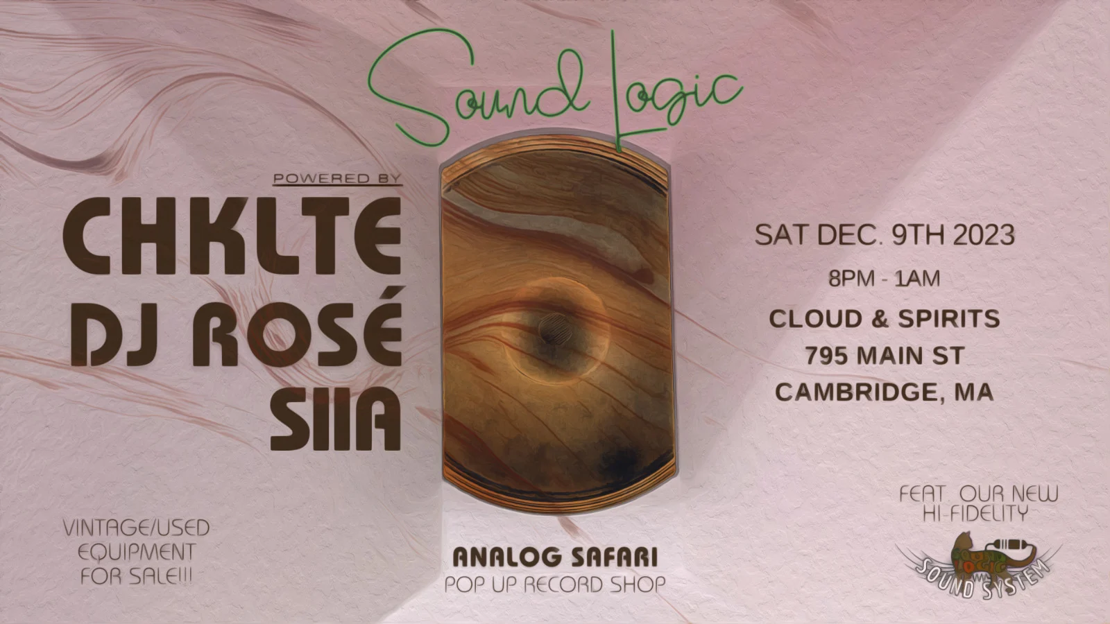 Sound Logic Presents Chklte