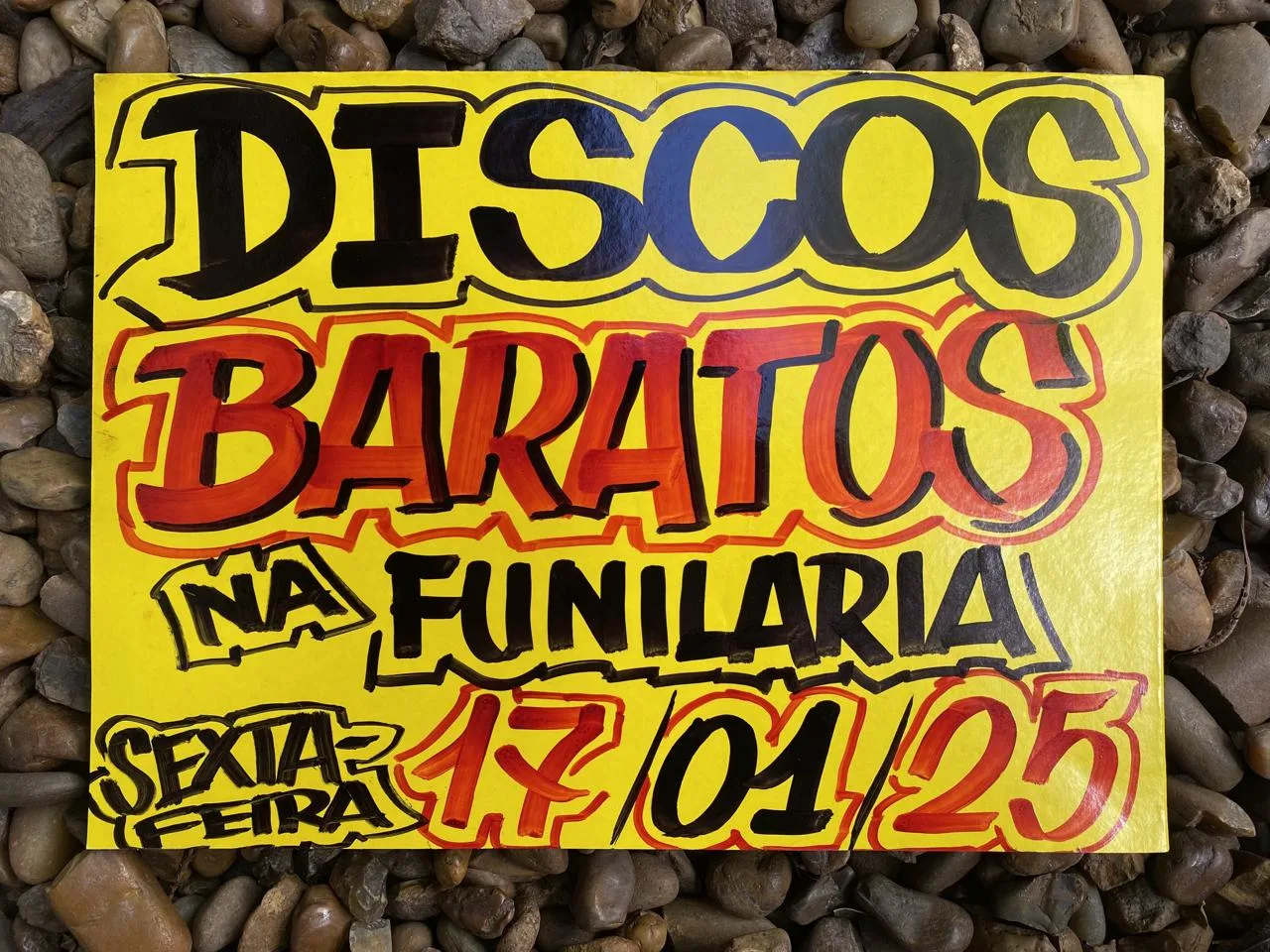 Discos Baratos Na Funilaria - Sexta 17/01/25!