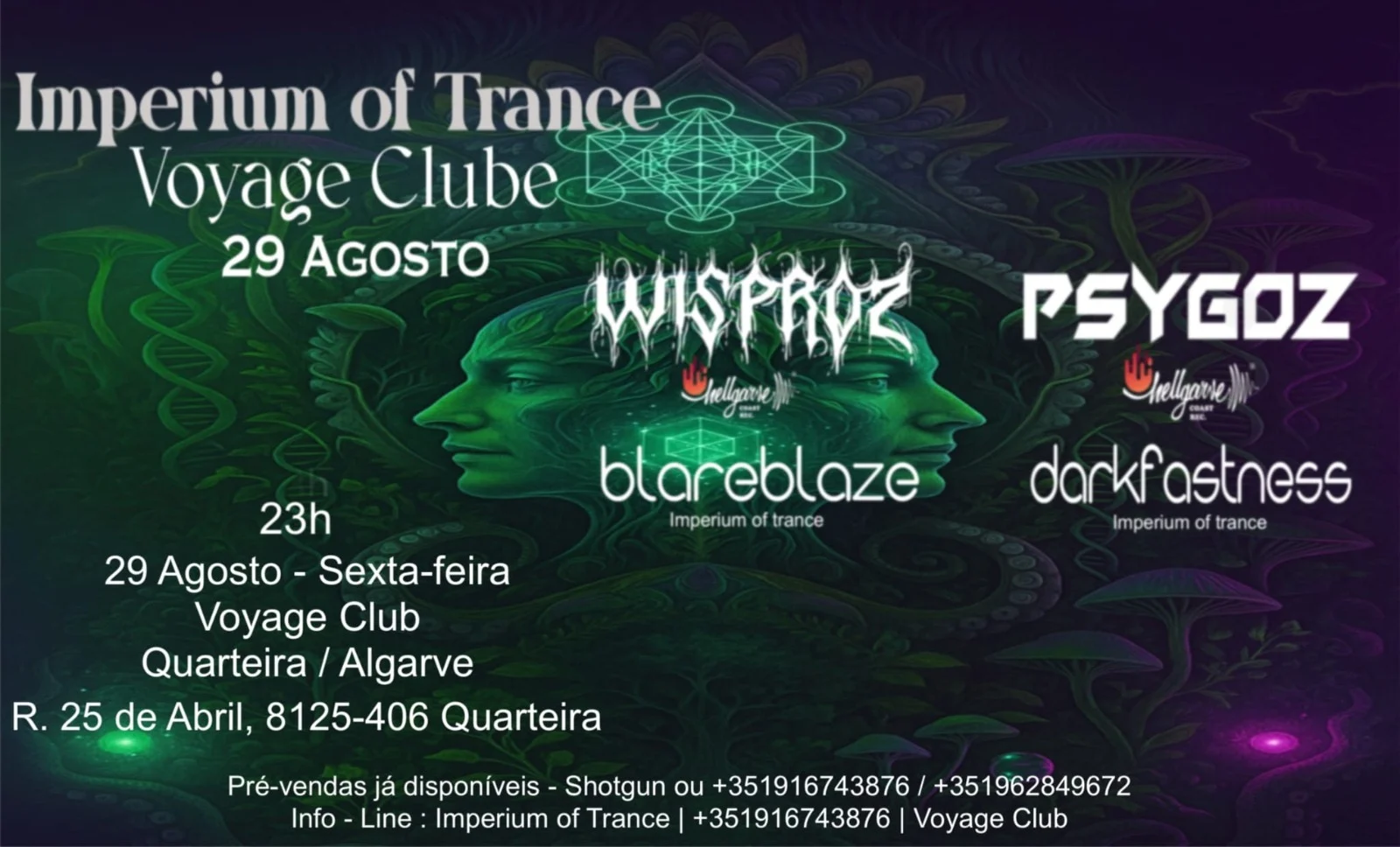 Imperium Of Trance Present - Special Guest's At Voyage Club