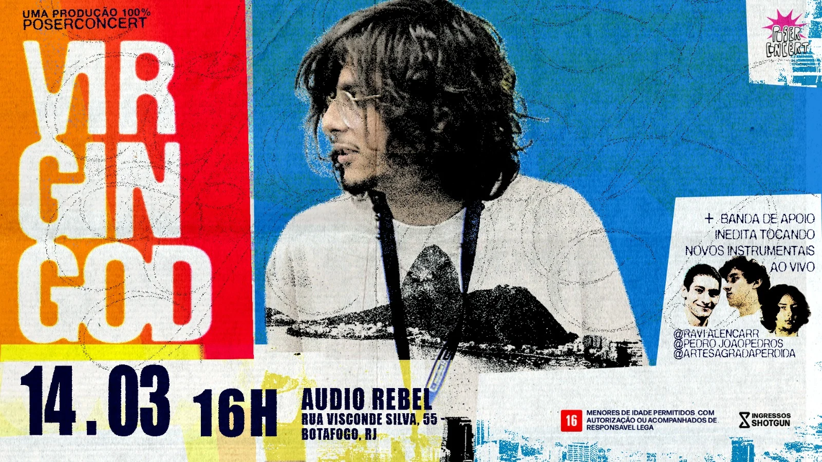 Virgingod No Rio! 2° Vez Na Poserconcert