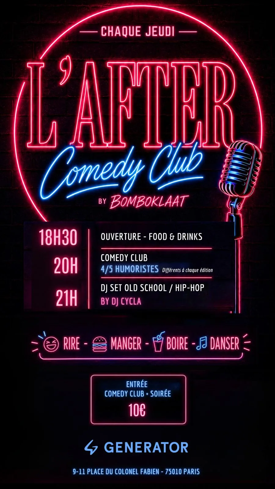🎤 L'after Comedy Club #6