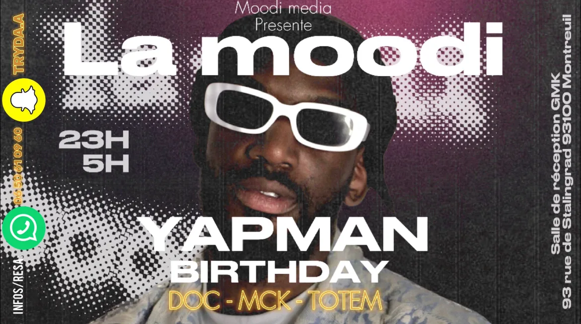 Moodi Edition "Yapman Birthday"
