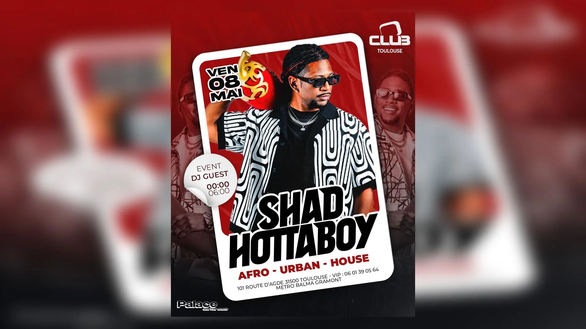 Shad Hottaboy – Showcase @ O’Club Toulouse