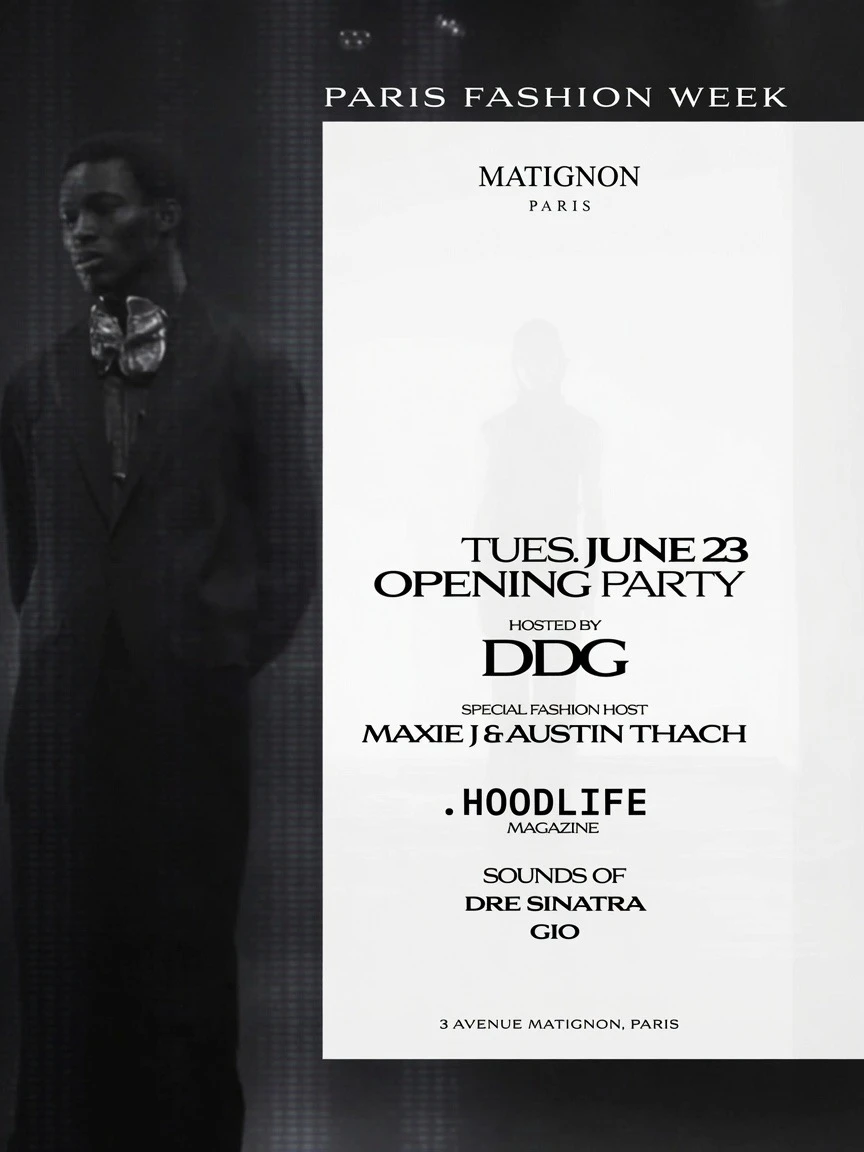 Ddg @ Matignon Opening Fashion Week