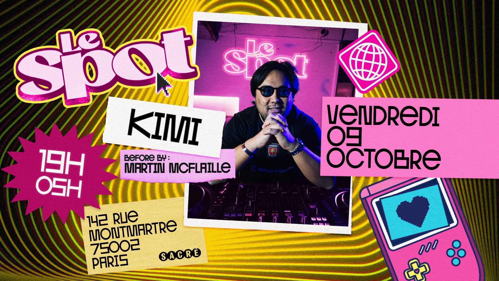 Le Spot - Vendredi  9 Octobre 2026