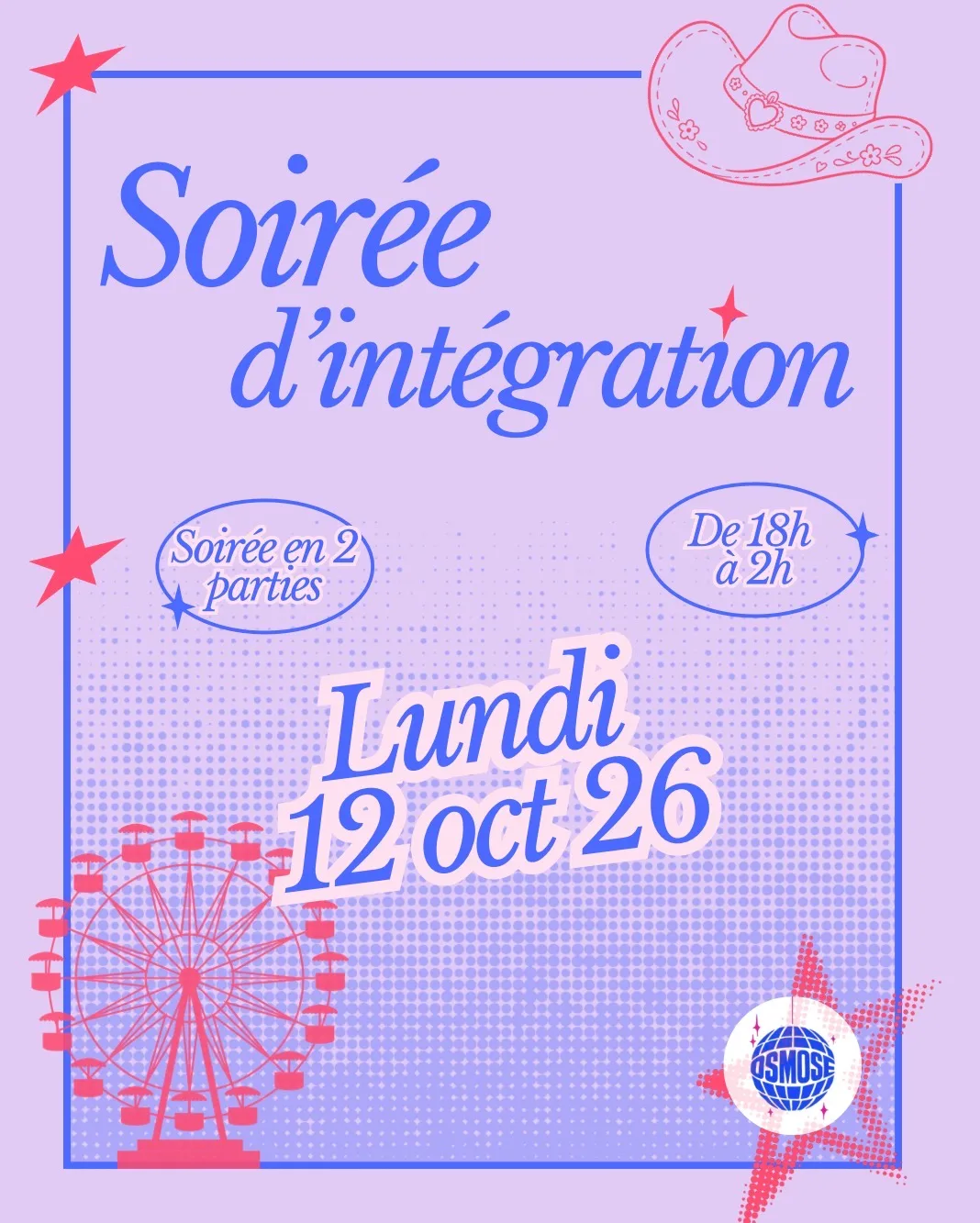 Soirée D’Intégration Osmose