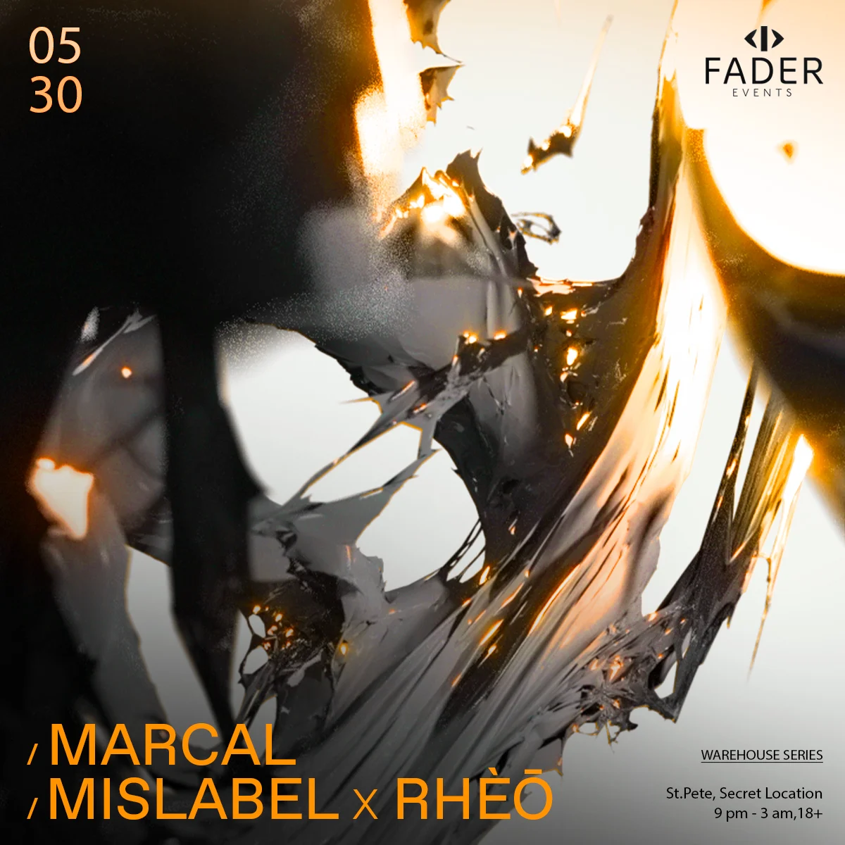 Fader Invites: Marcal (Spazio Nero/Enemy)