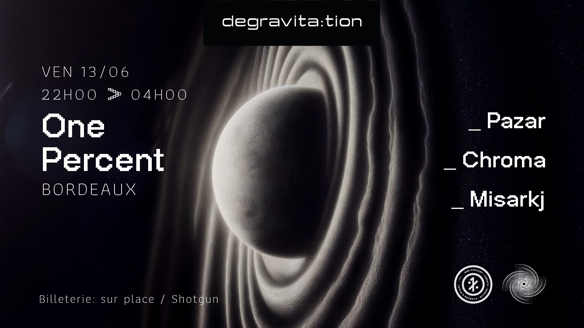 Degravita:Tion • Pazar . Chroma . Misarkj • At One Percent