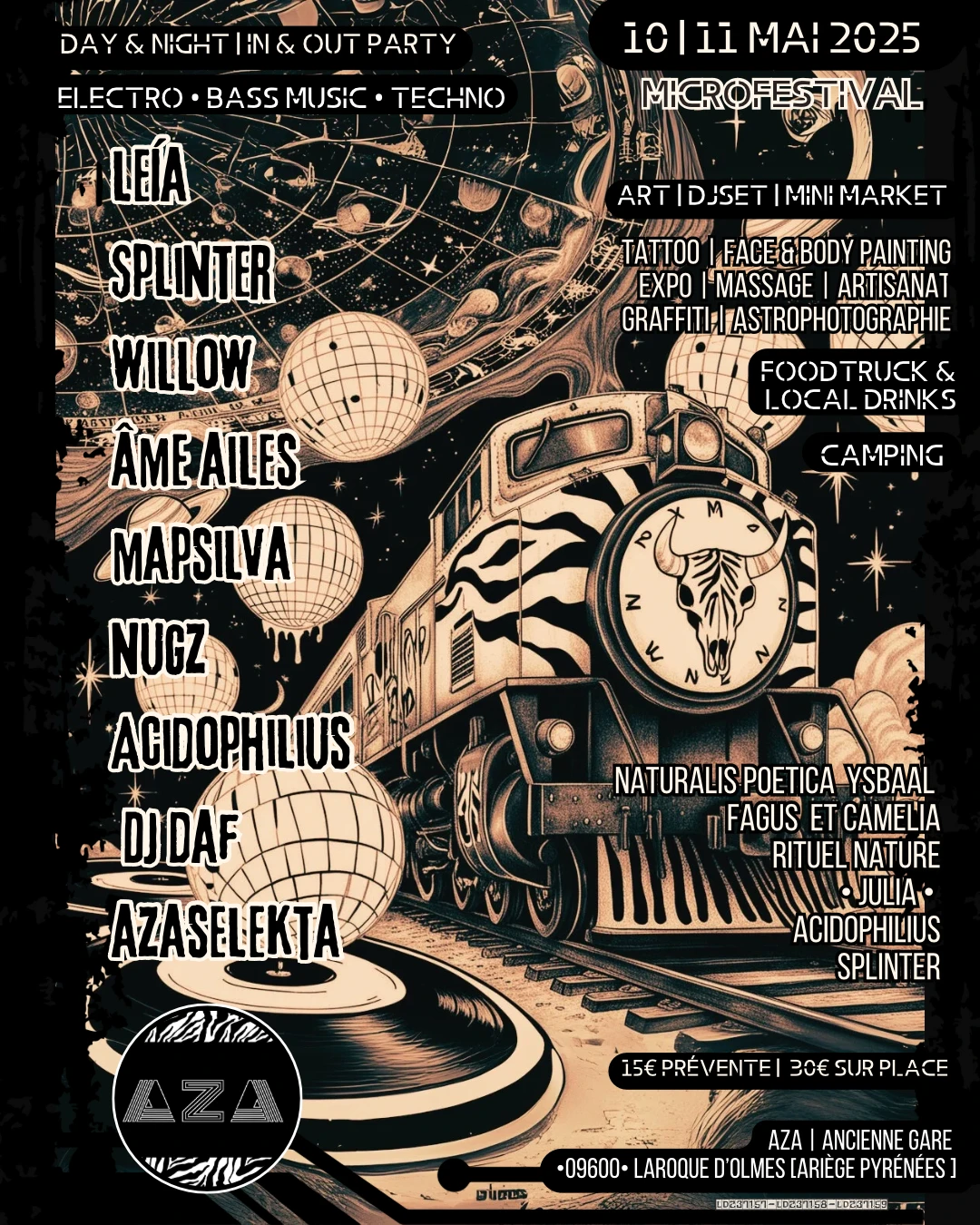 Day&Night•In&Out [Aza Fait Son Microfest #2 | 10•11 Mai ]