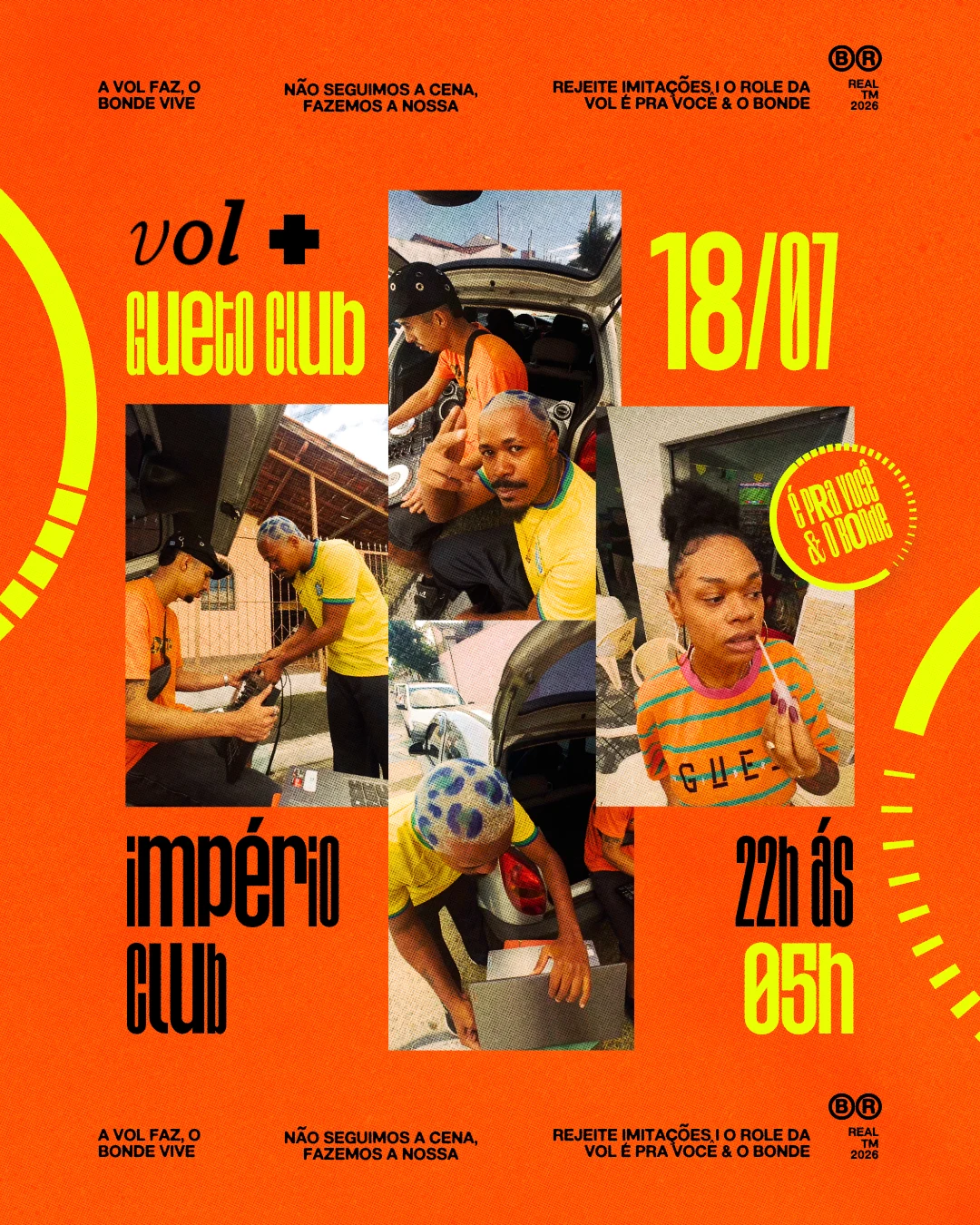 Vol + Gueto Club Apresentam Lara Sanches & Tormenta