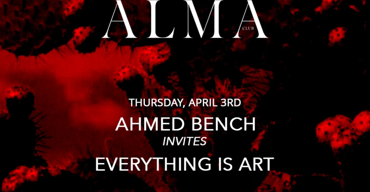 Alma X Arc With Ahmed Bench & Everything Is Art
