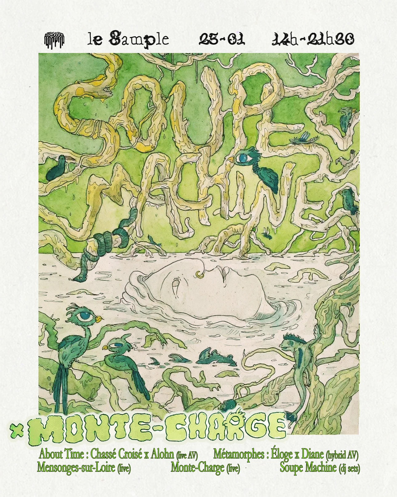Soupe Machine X Monte-Charge