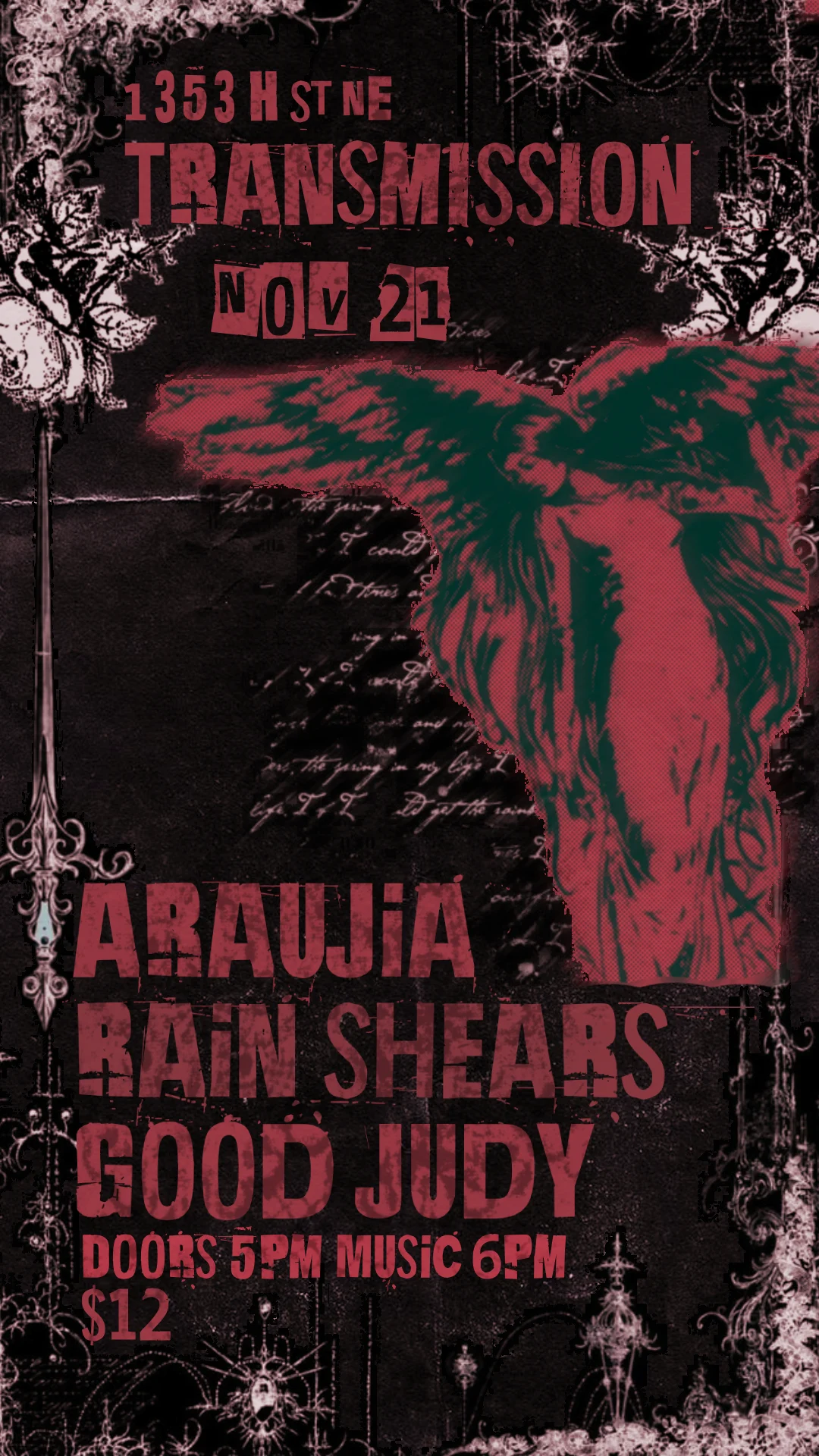 Rain Shears, Good Judy, Araujia: Band Showcase