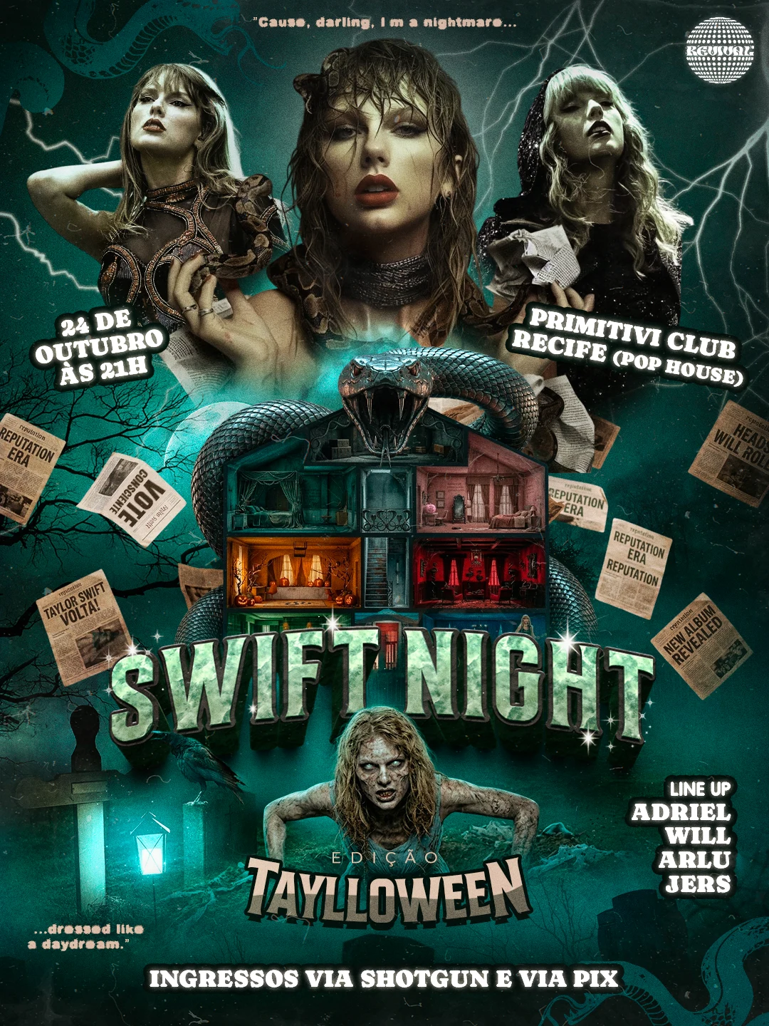 Revival Swift Night (Edição Taylloween)