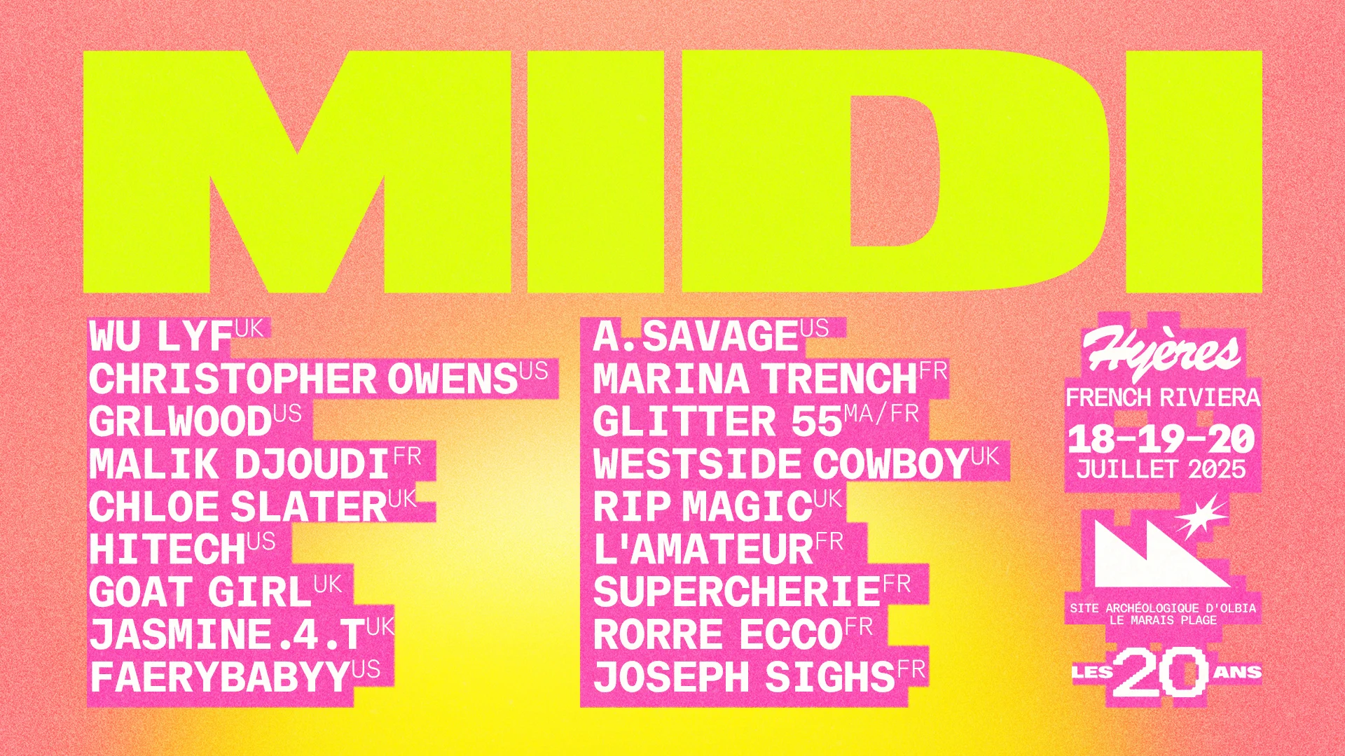 Midi Festival 2025