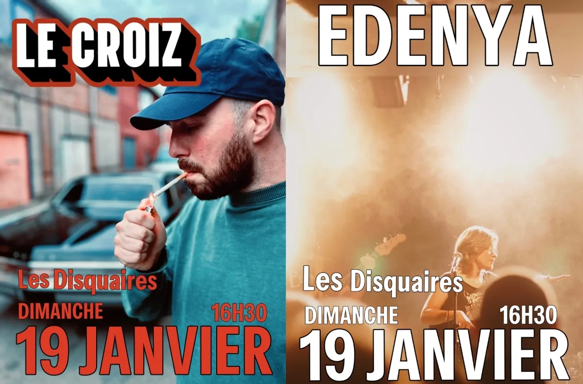 Le Croiz X Edenya X Les Disquaires
