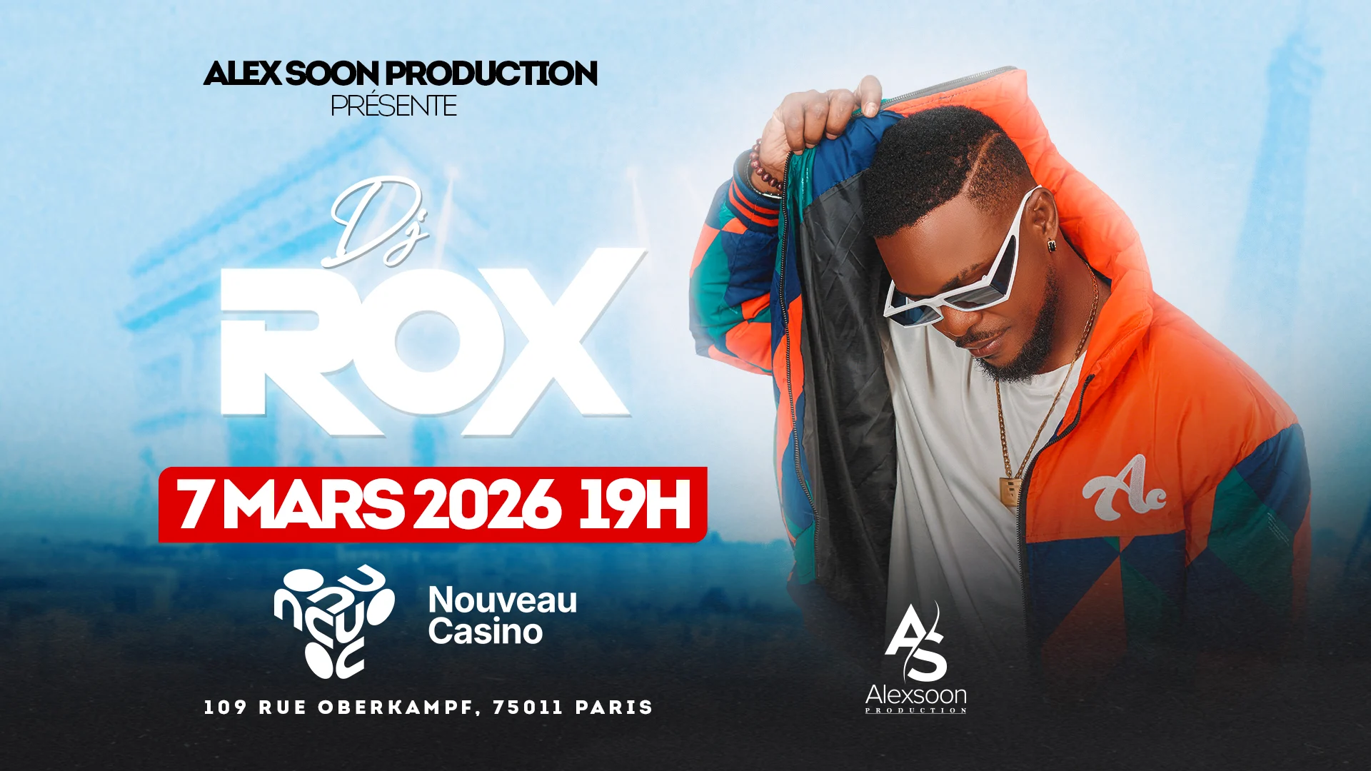 Dj Rox En Concert Live Au Nouveau Casino De Paris