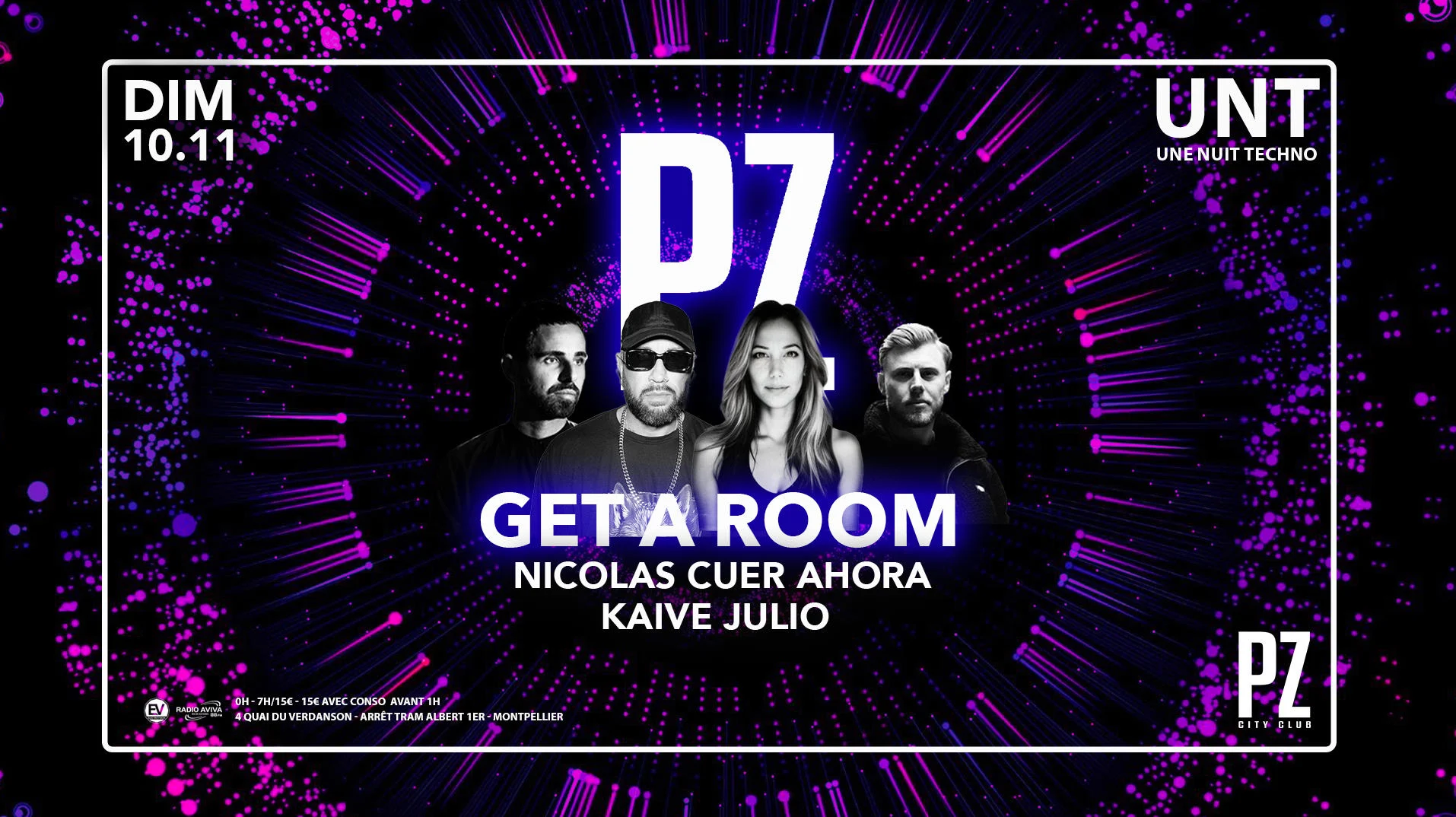 Unt X Get A Room X Nicolas Cuer X Ahöra X Kaive X Julio