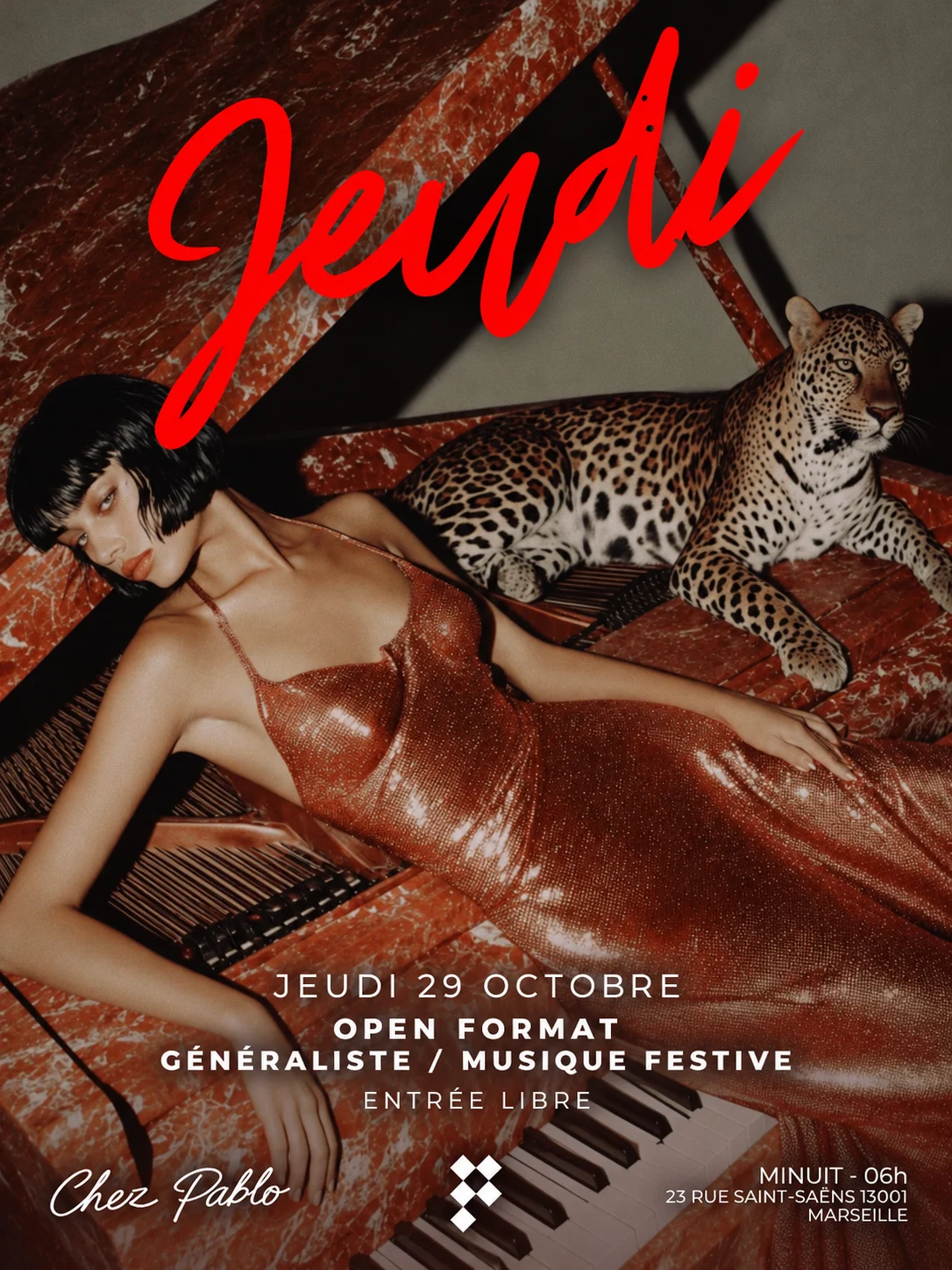Chez Pablo- Jeudi 29 Octobre