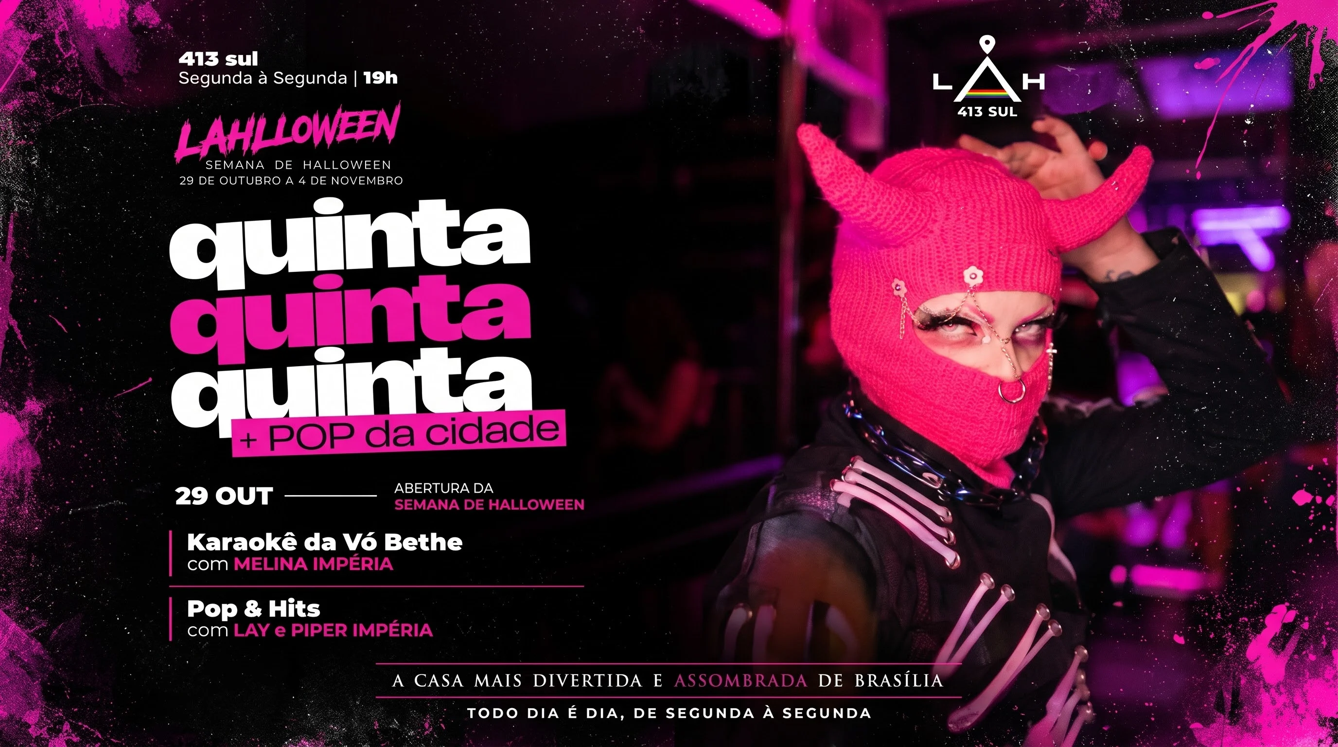 29/10 - Quinta + Pop Da Cidade
