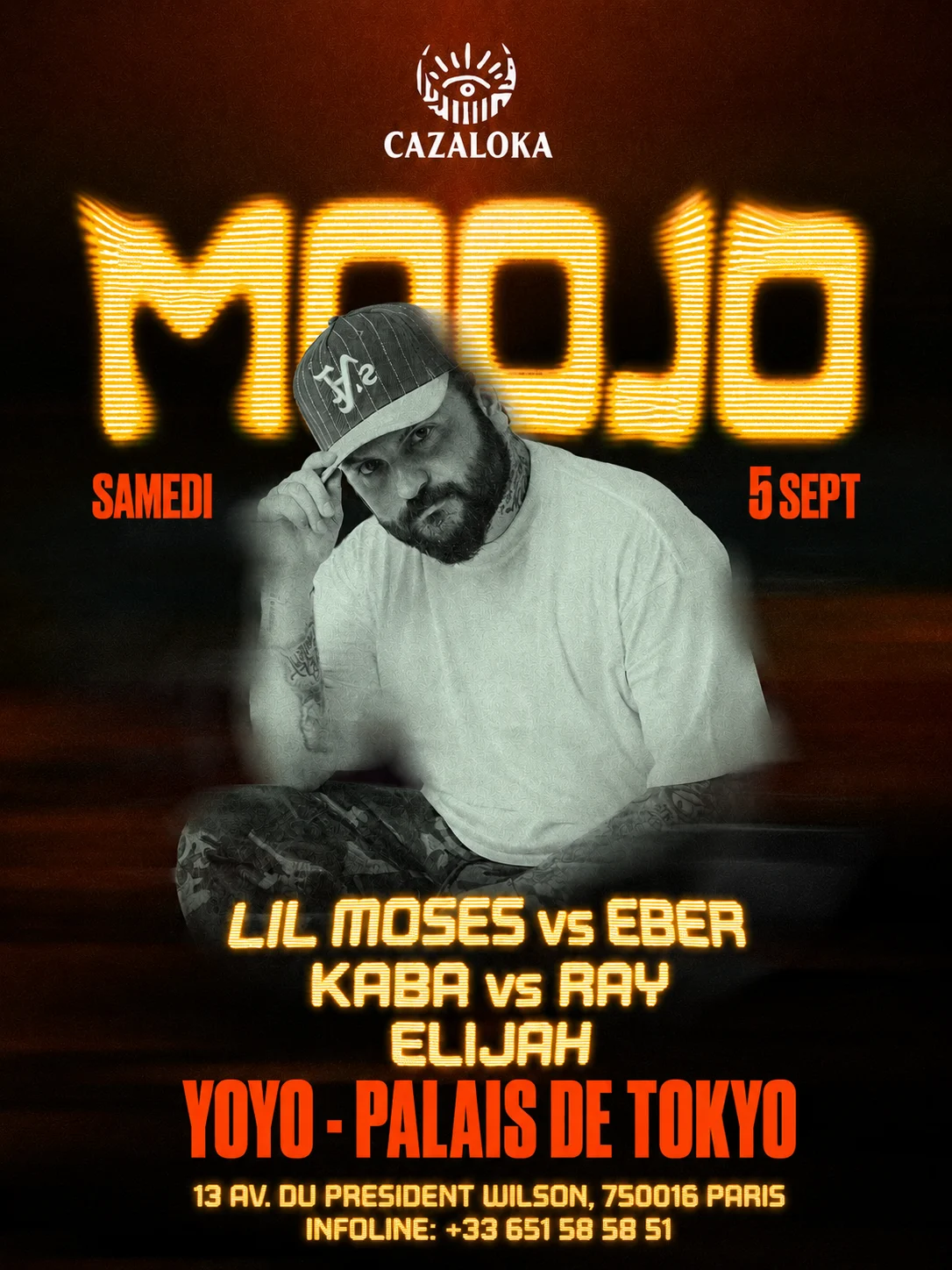 Moojo, Lilmoses B2b Eber, Kaba & Elijah| Cazaloka At Yoyo