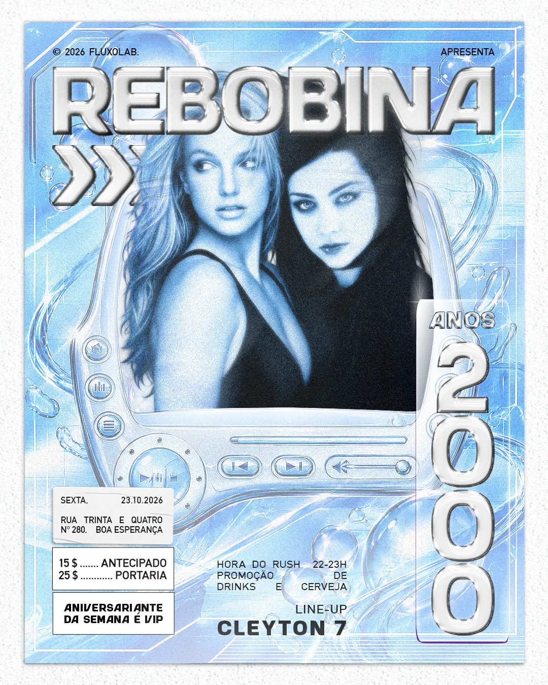 Rebobina At Fluxo Lounge