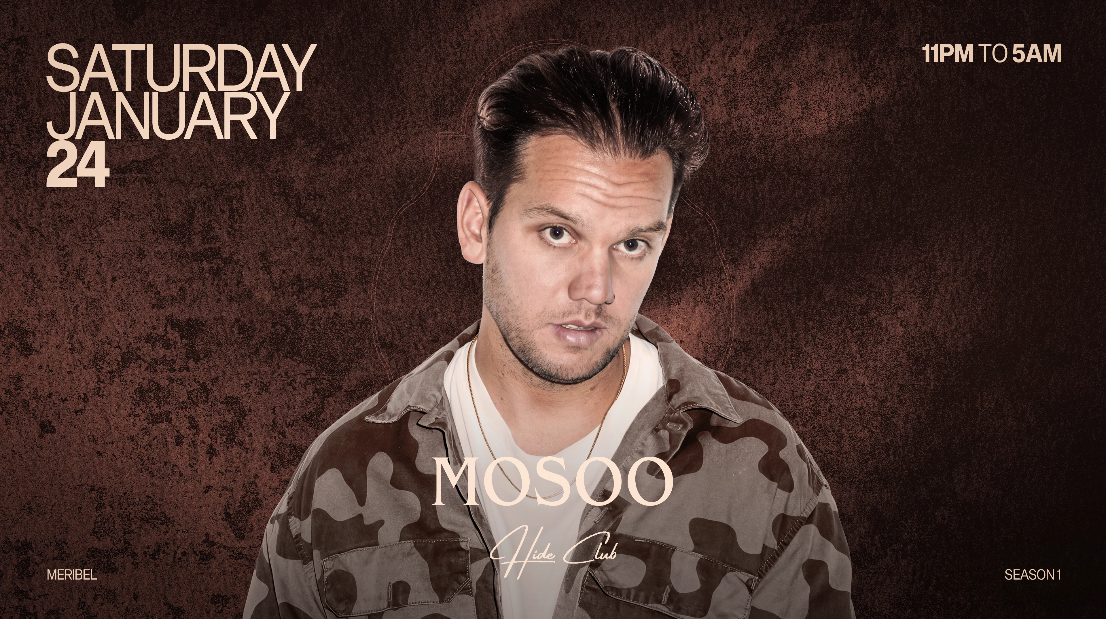 Mosoo At @Hide Club