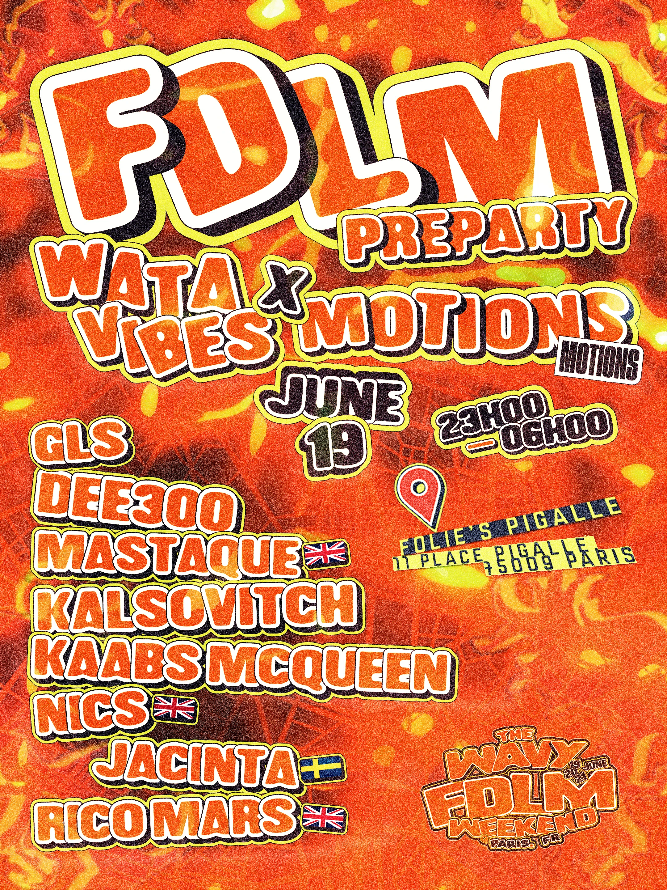 Fdlm Preparty #1 (Watavibes X Motions )