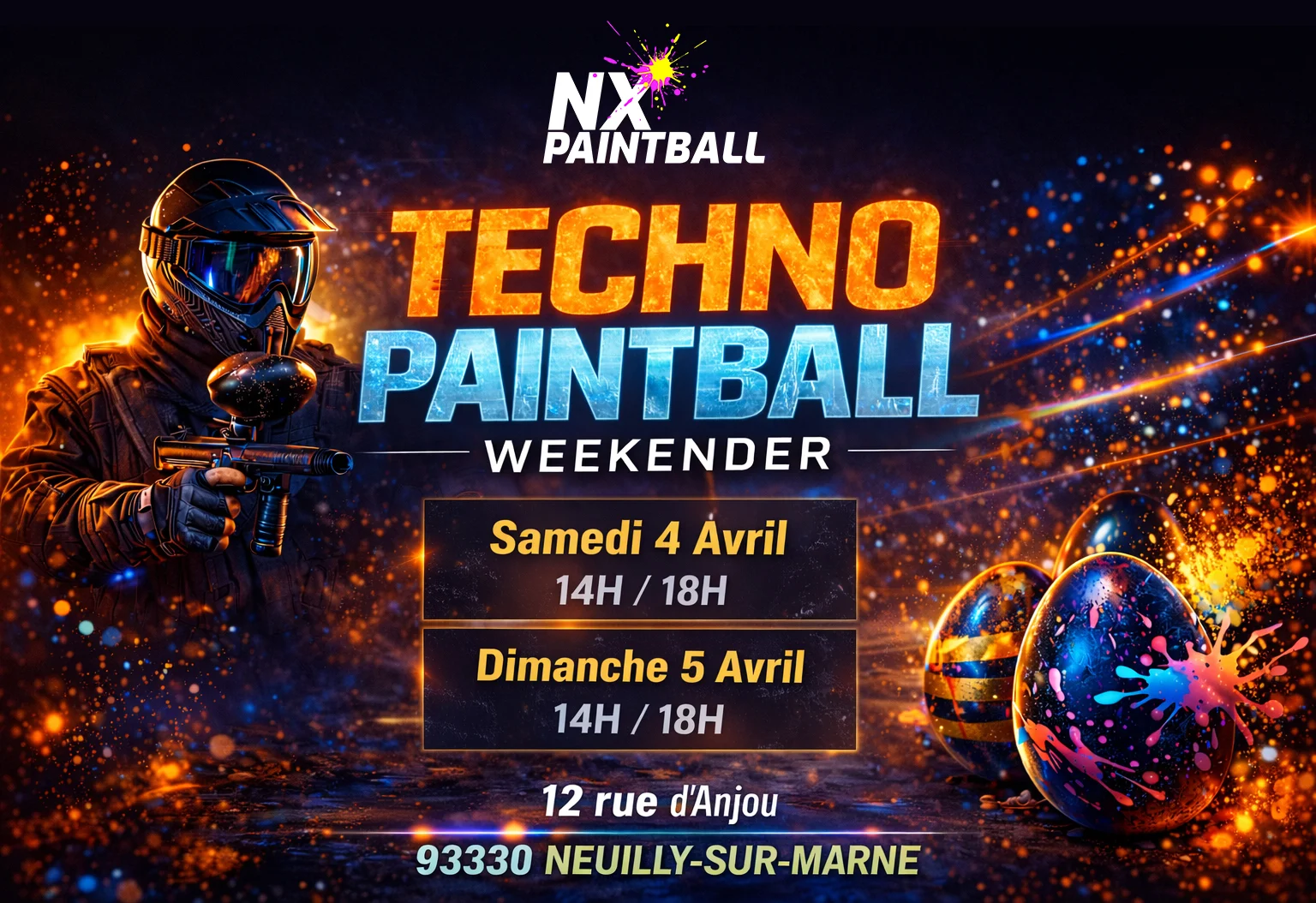 Nexus X Nx Paintball : Techno Paintball Weekender 7