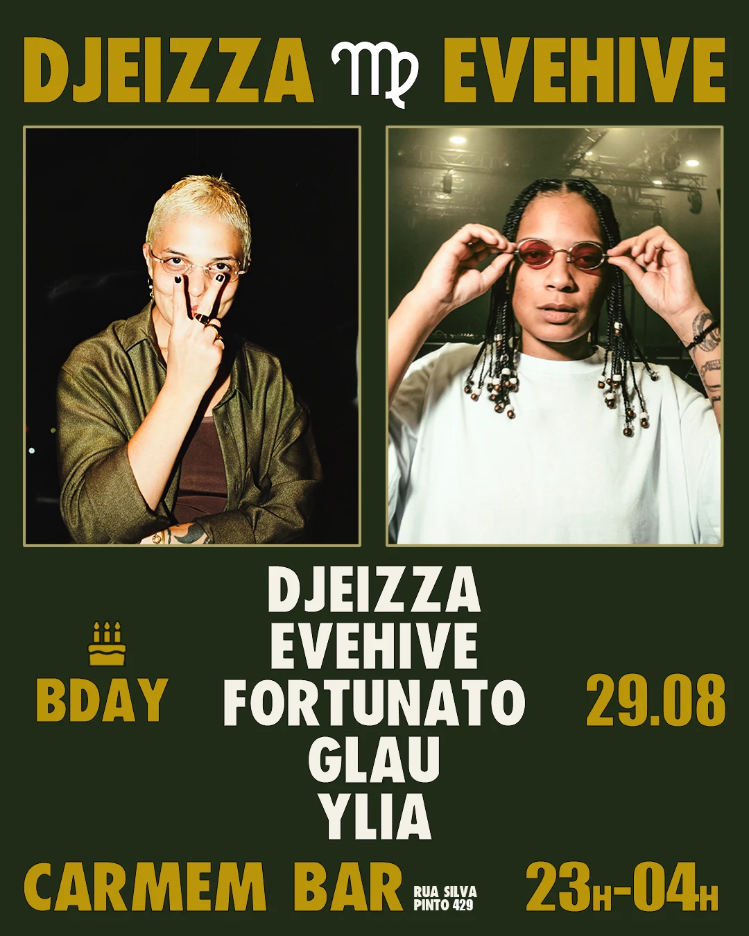 Djeizza & Evehive B'day @Carmembar
