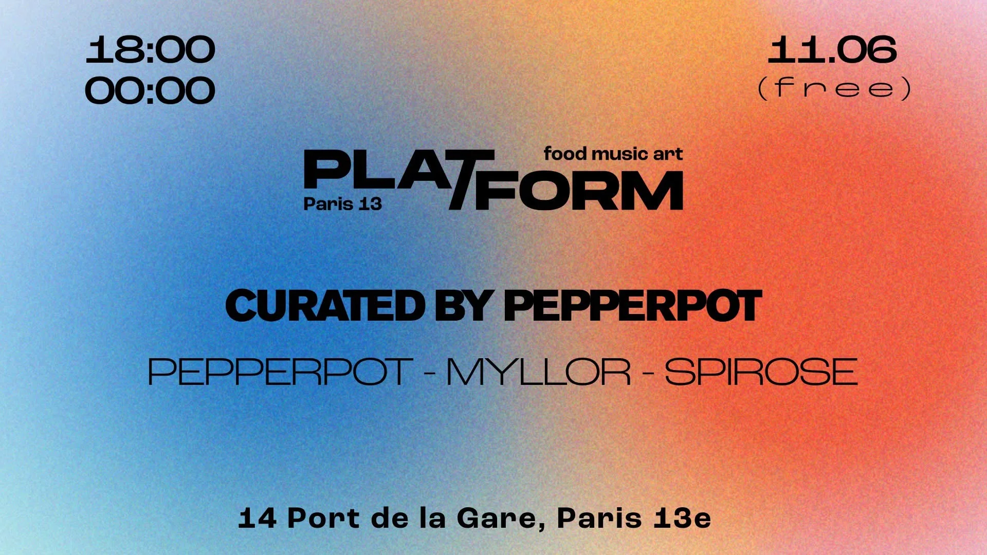 Curated By • Pepperpot X Myllor X Spirose • Free