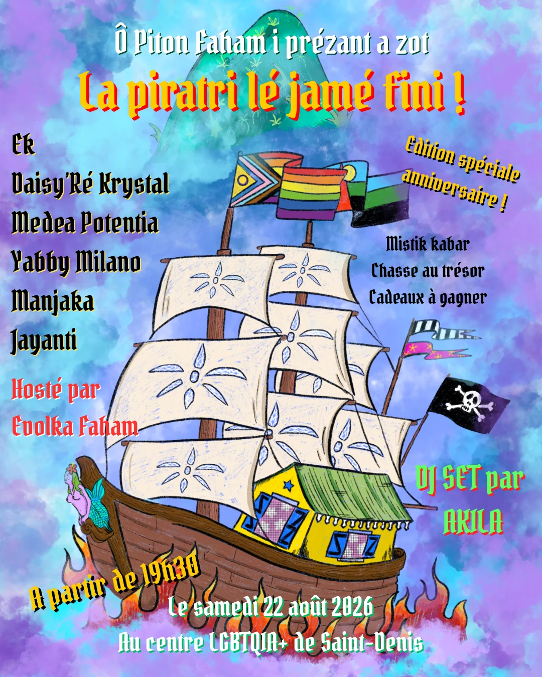La Piratri Lé Jamé Fini !