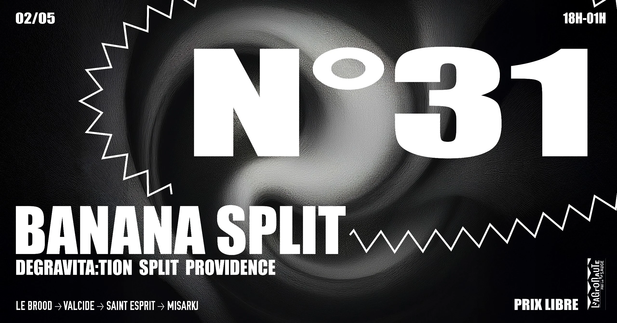 Degravita:Tion X Providence • Banane À Split • L’Agronaute