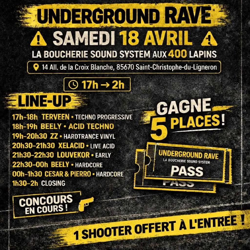La Boucherie Underground Rave