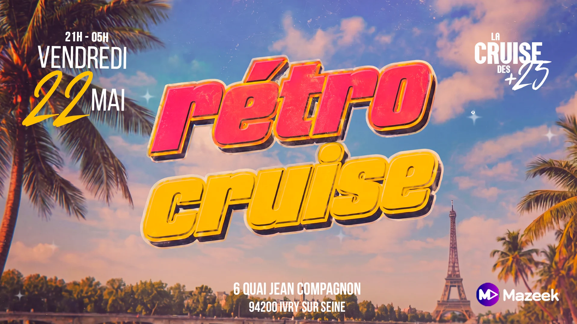 K’Ribbean Cruise | Croisière | Rooftop | Terrasse
