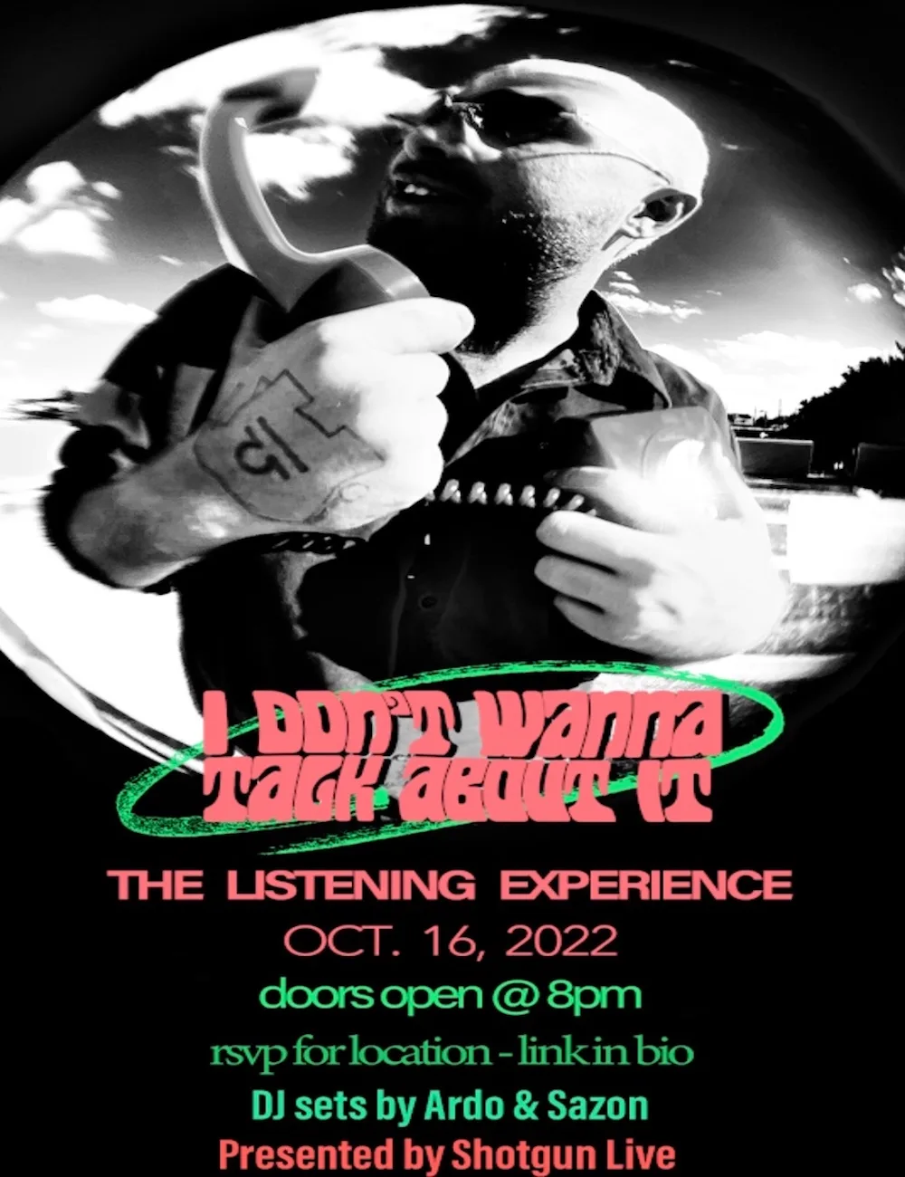 I Don't Wanna Talk About It (A Listening Experience)